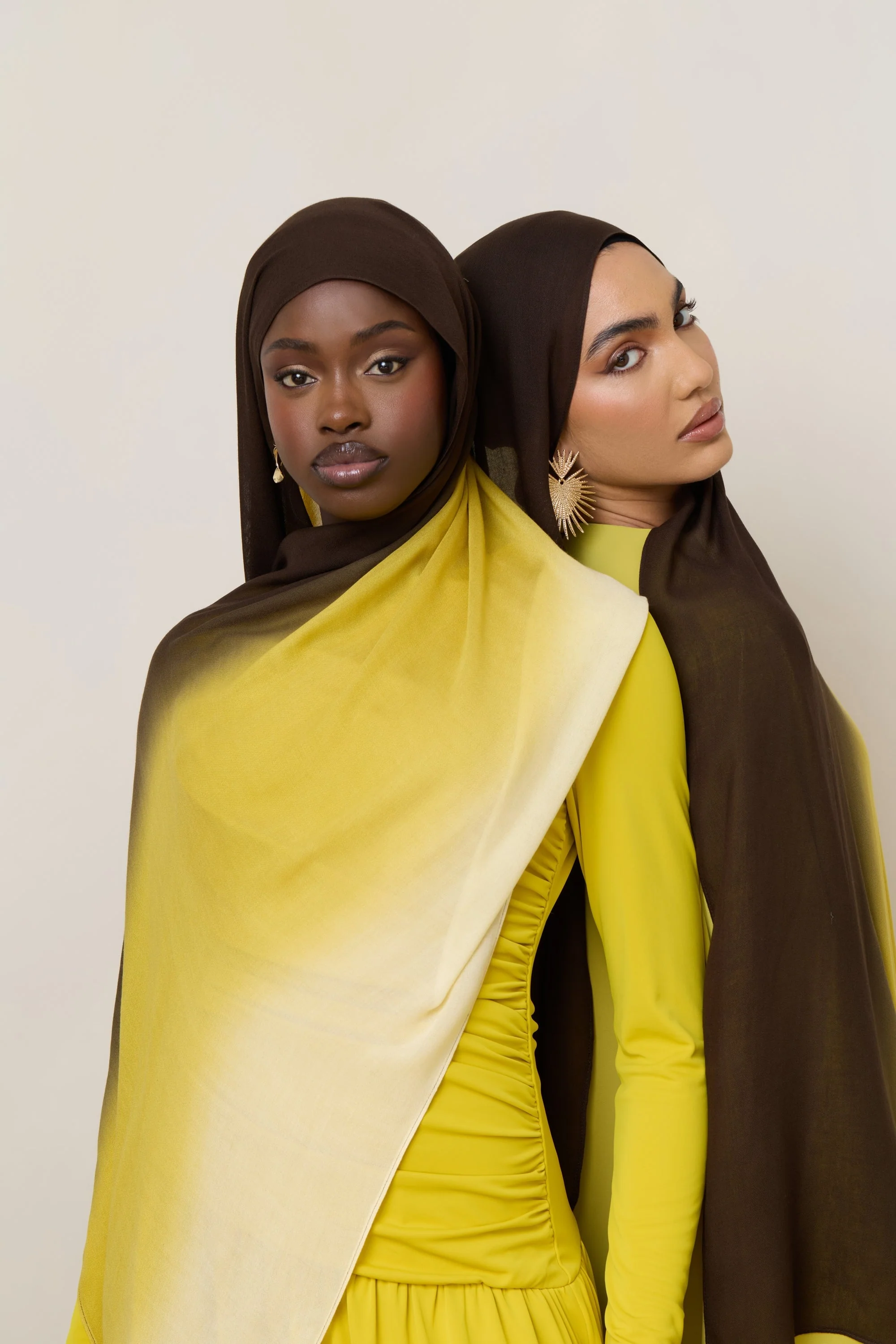 Ombre Modal Hijab - Honeycomb - Image 9
