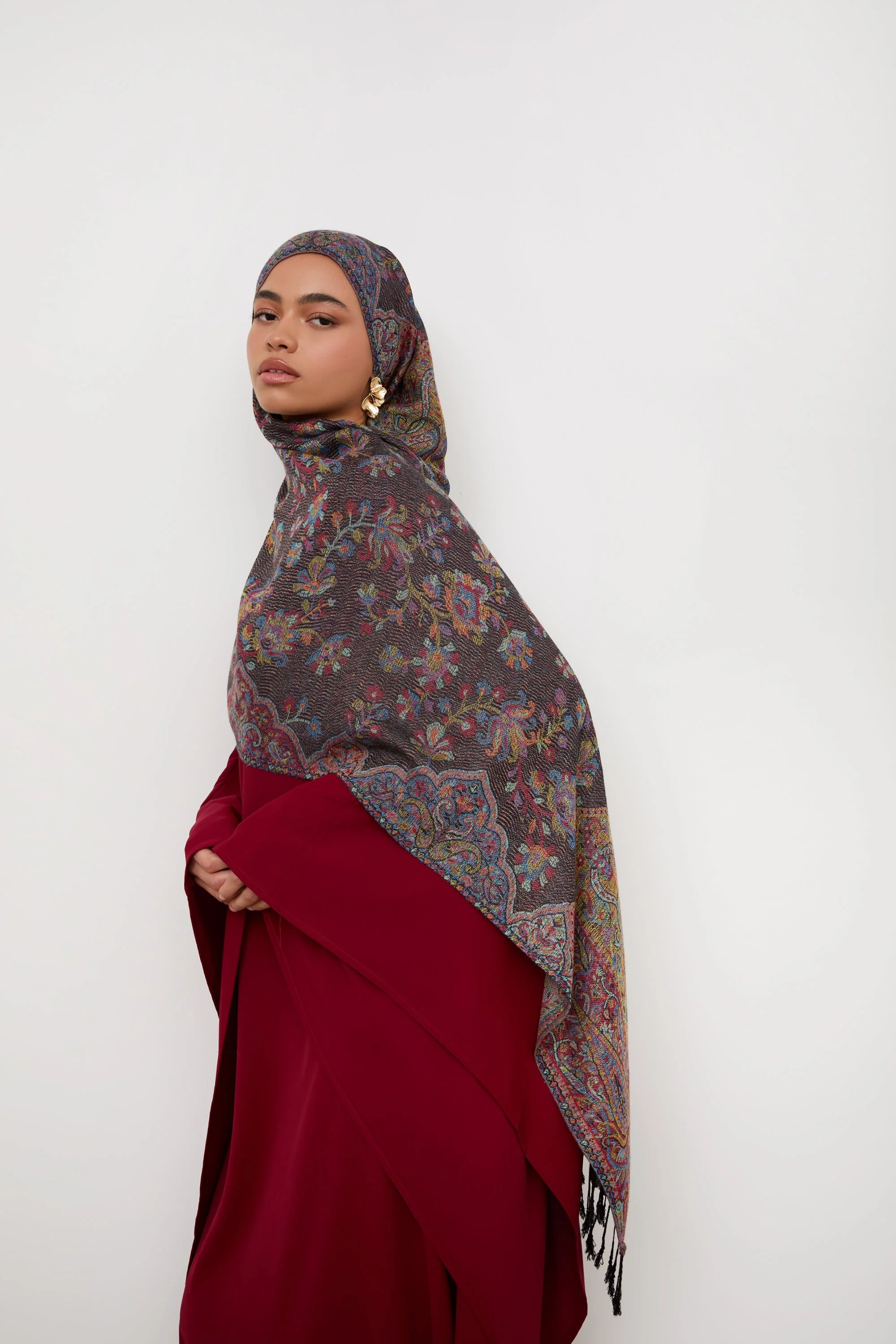 Pashmina Hijab Scarf - Prism - Image 2