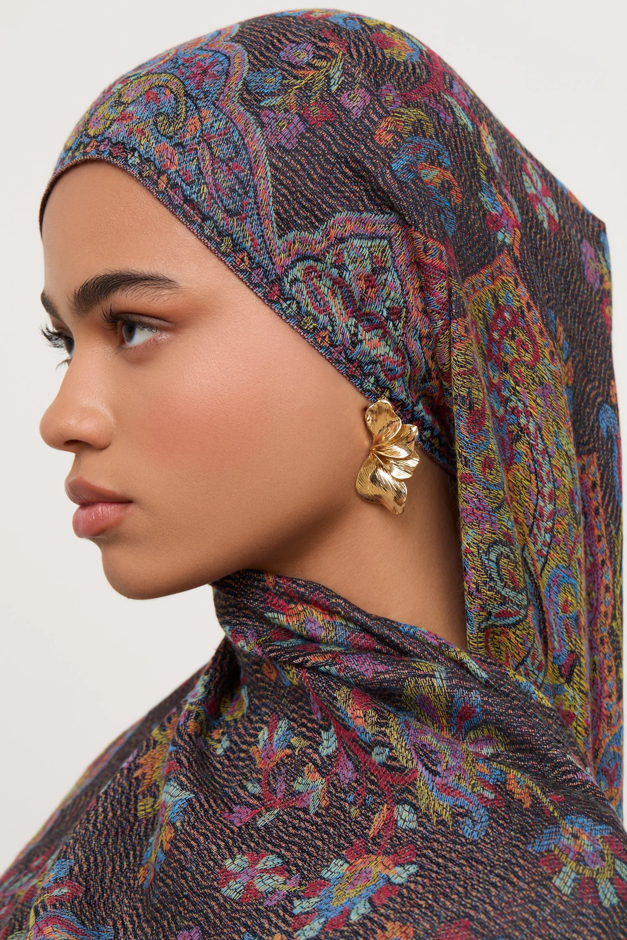 Pashmina Hijab Scarf - Prism - Image 5