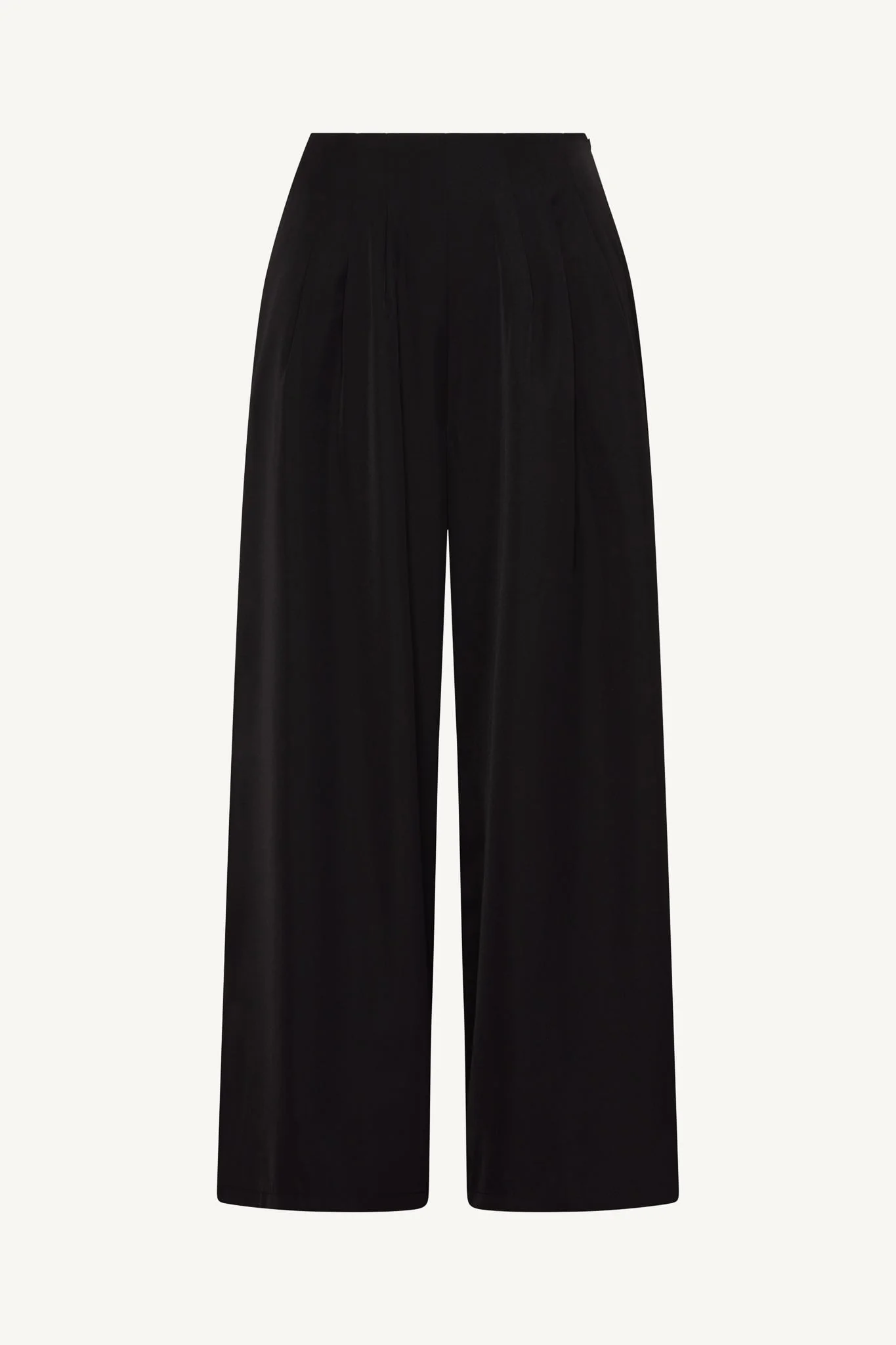 Pleat Pants - Black - Image 5