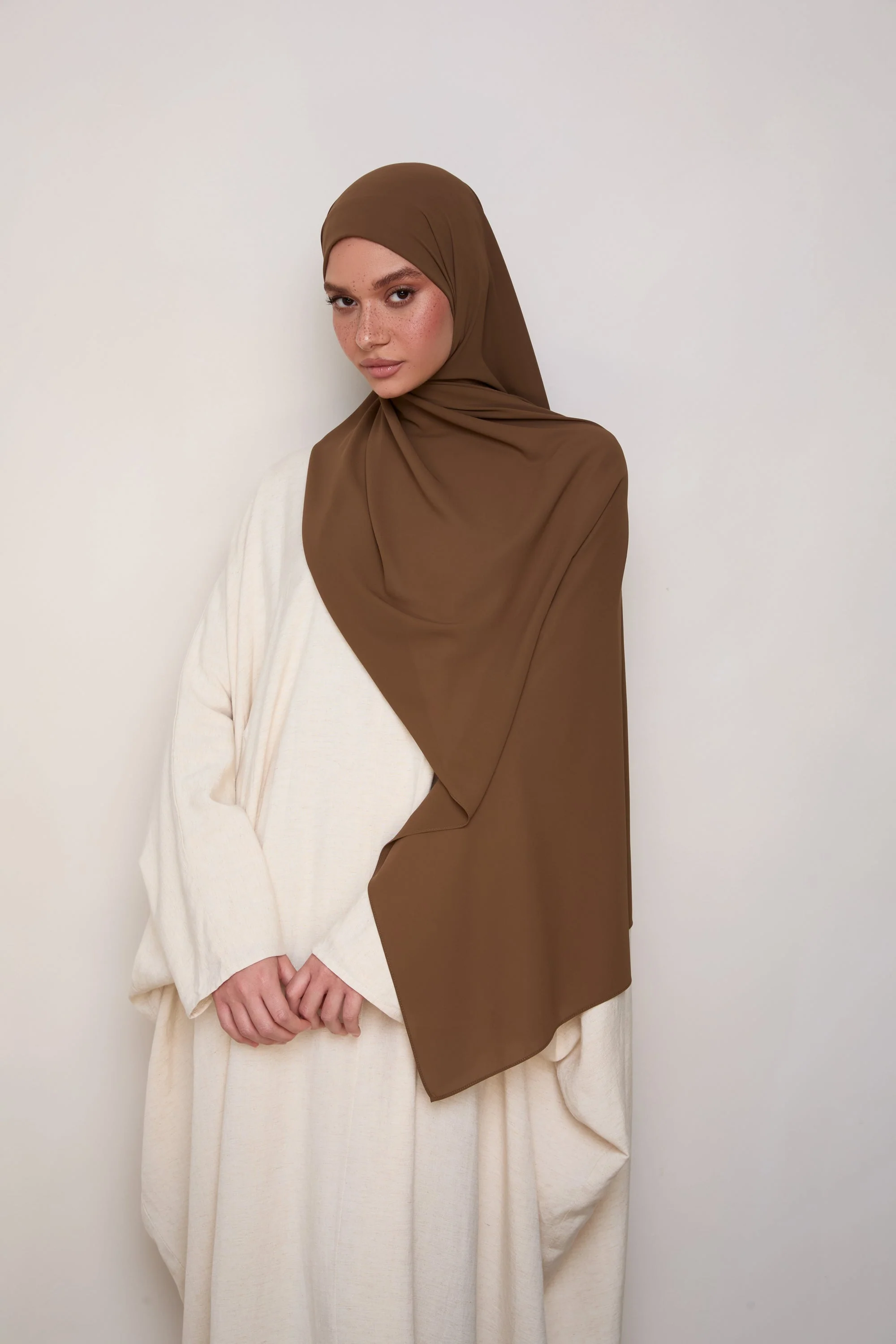 Premium Chiffon Hijab - Desert Palm - Image 4