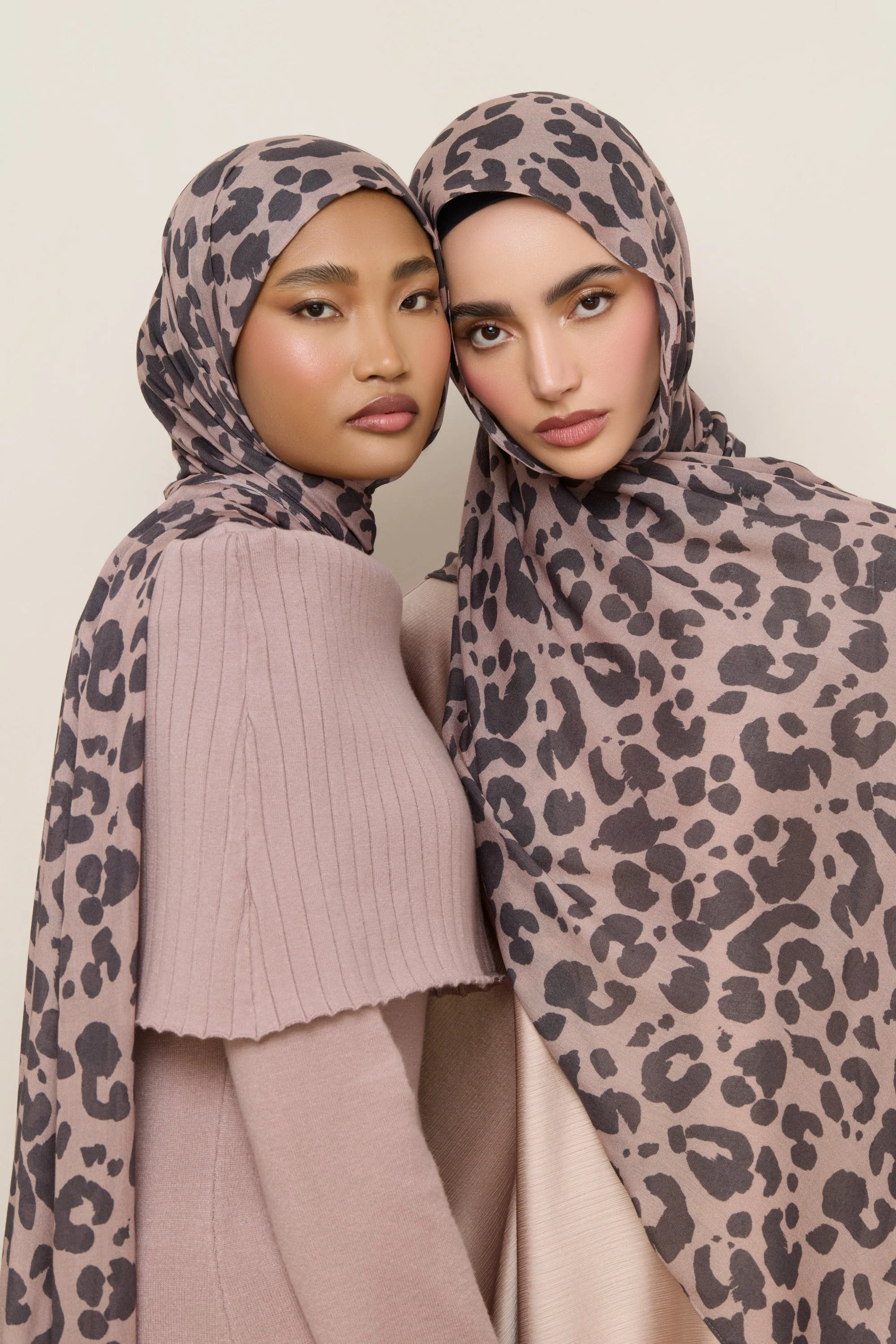 Printed Modal Hijab - Dune Spots - Image 2