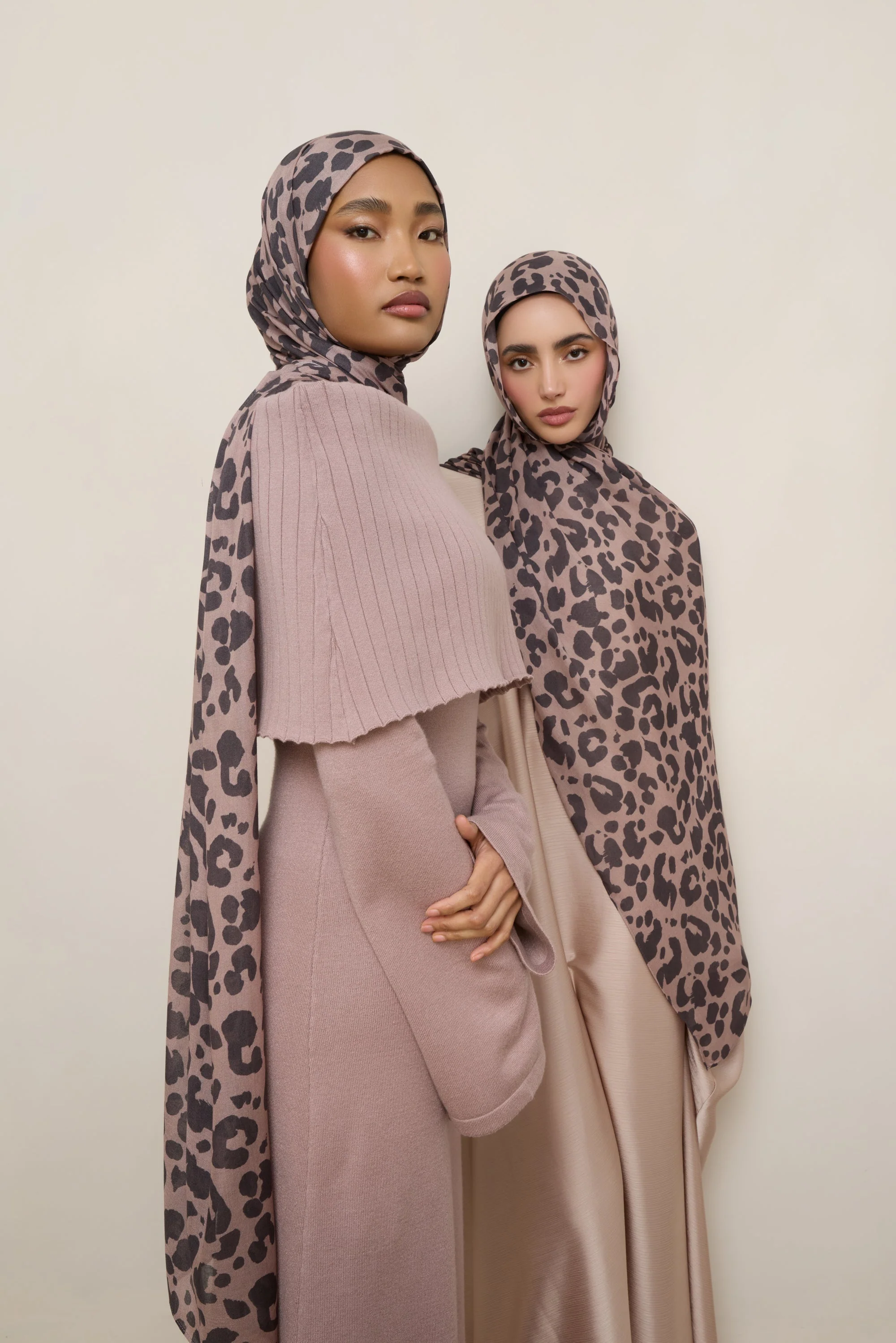 Printed Modal Hijab - Dune Spots - Image 6