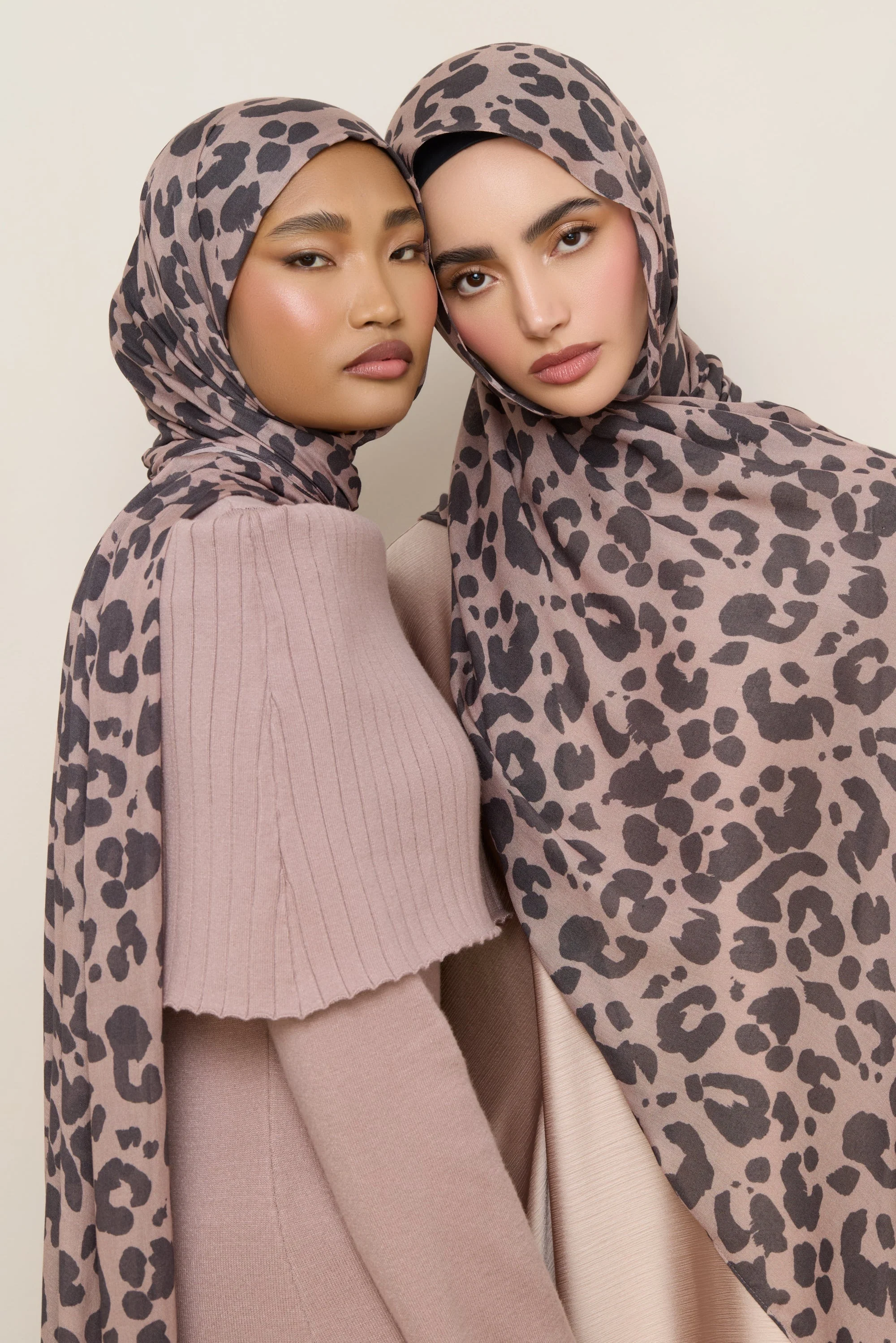 Printed Modal Hijab - Dune Spots - Image 7
