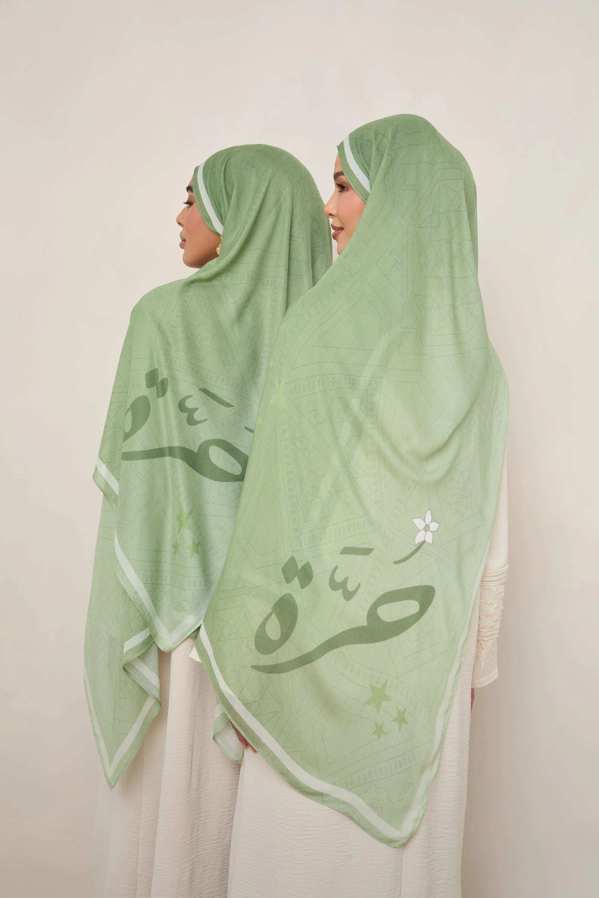 Printed Modal Hijab - Freedom - Image 5