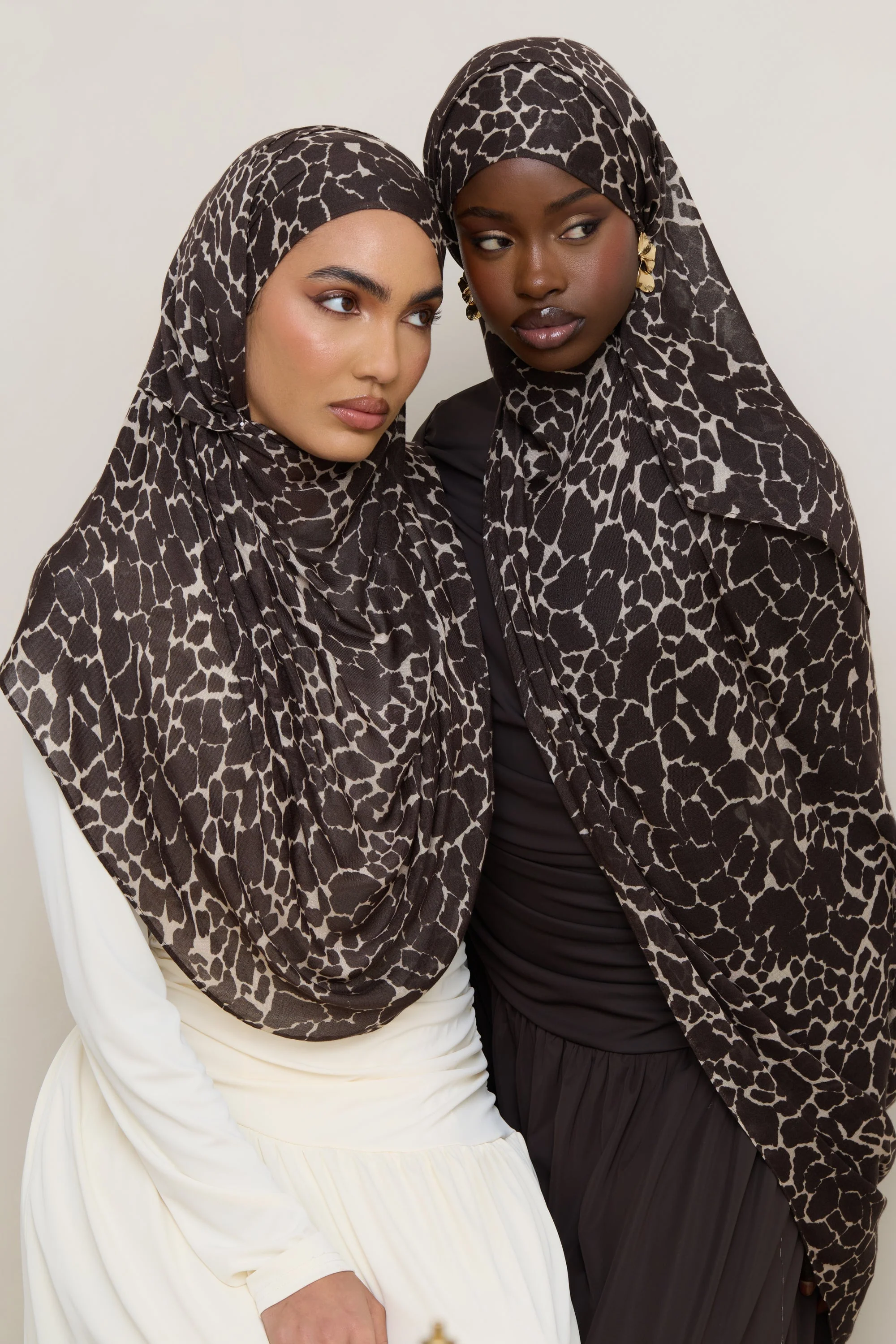 Printed Modal Hijab - Nomad - Image 14