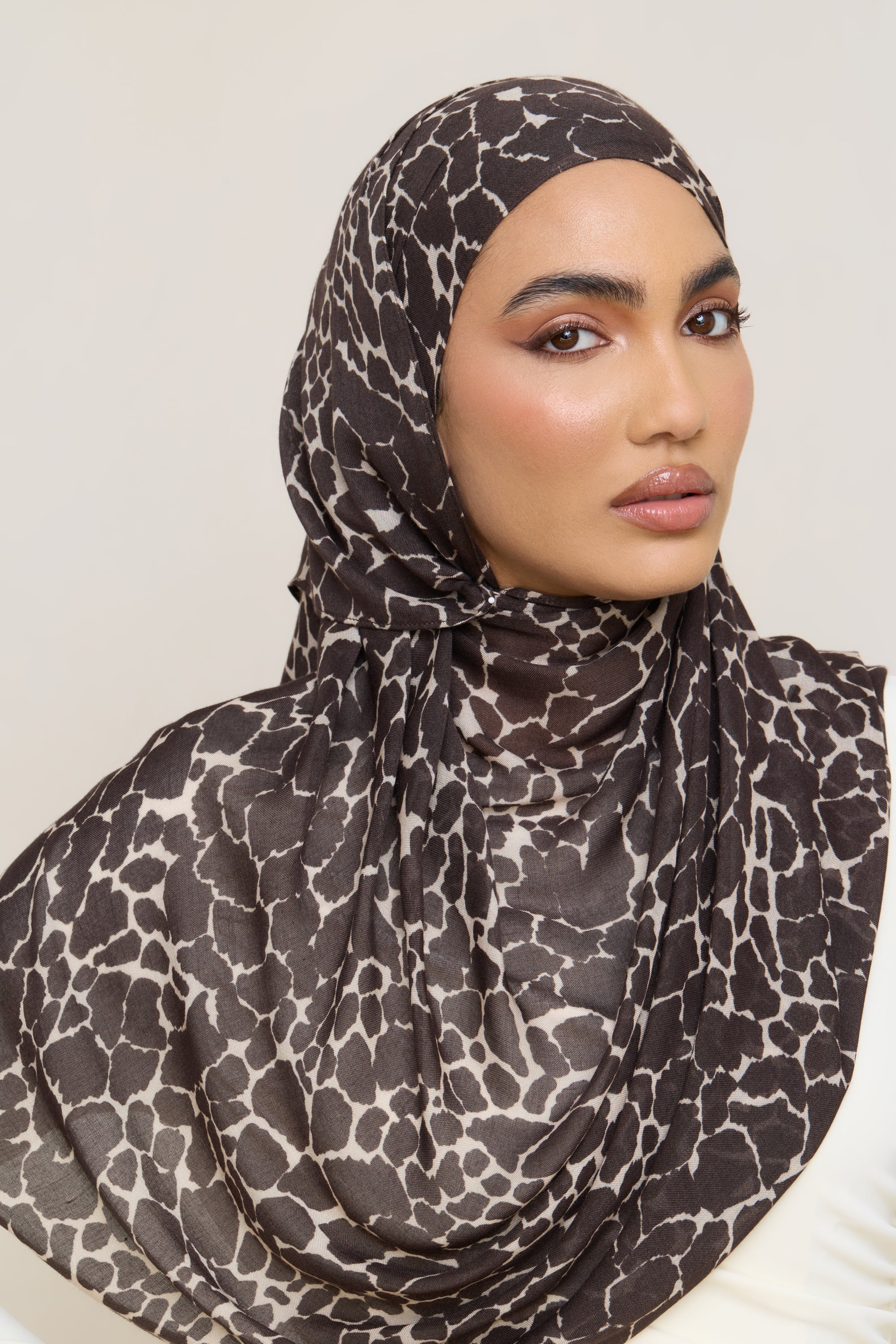 Printed Modal Hijab - Nomad - Image 3