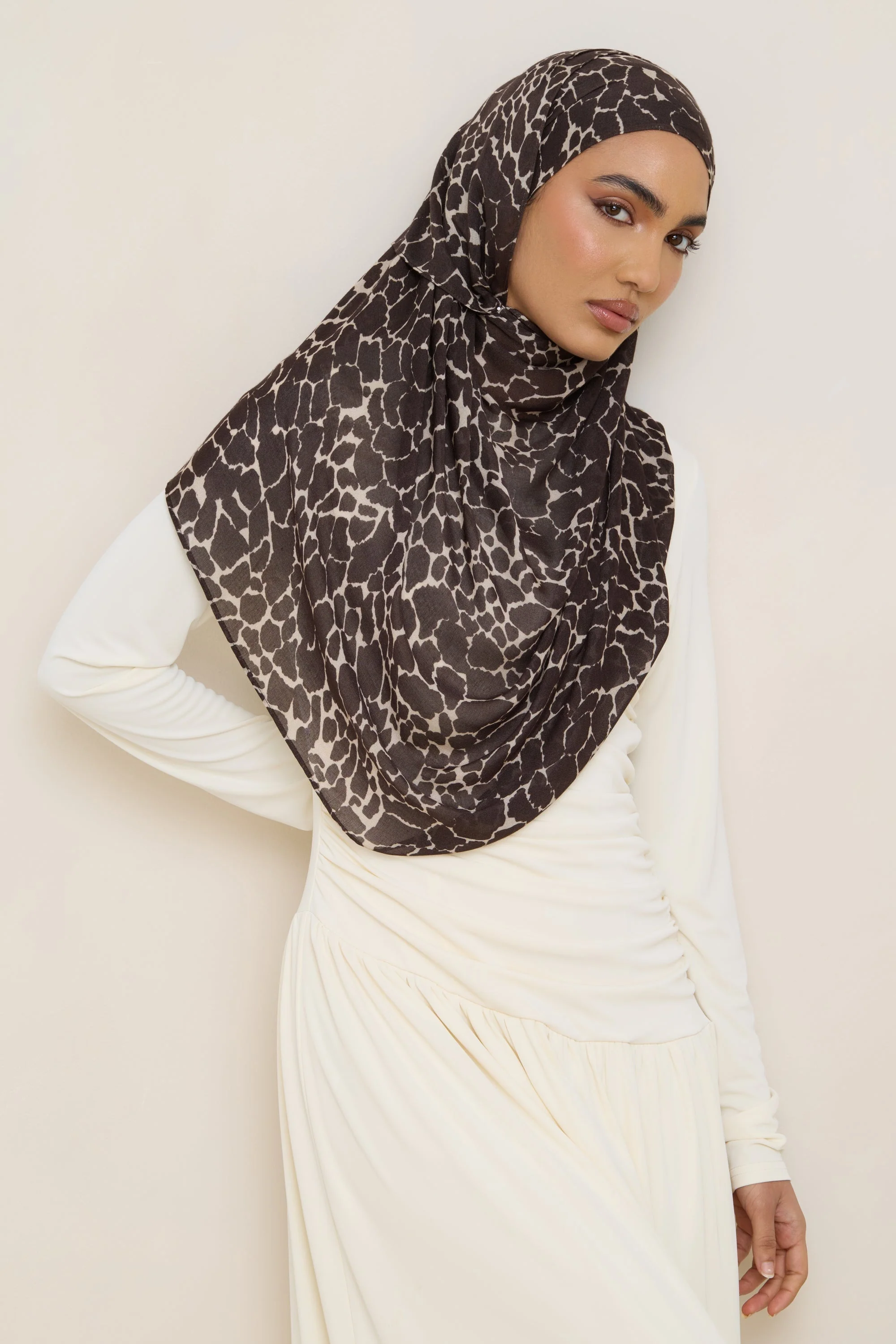 Printed Modal Hijab - Nomad - Image 5