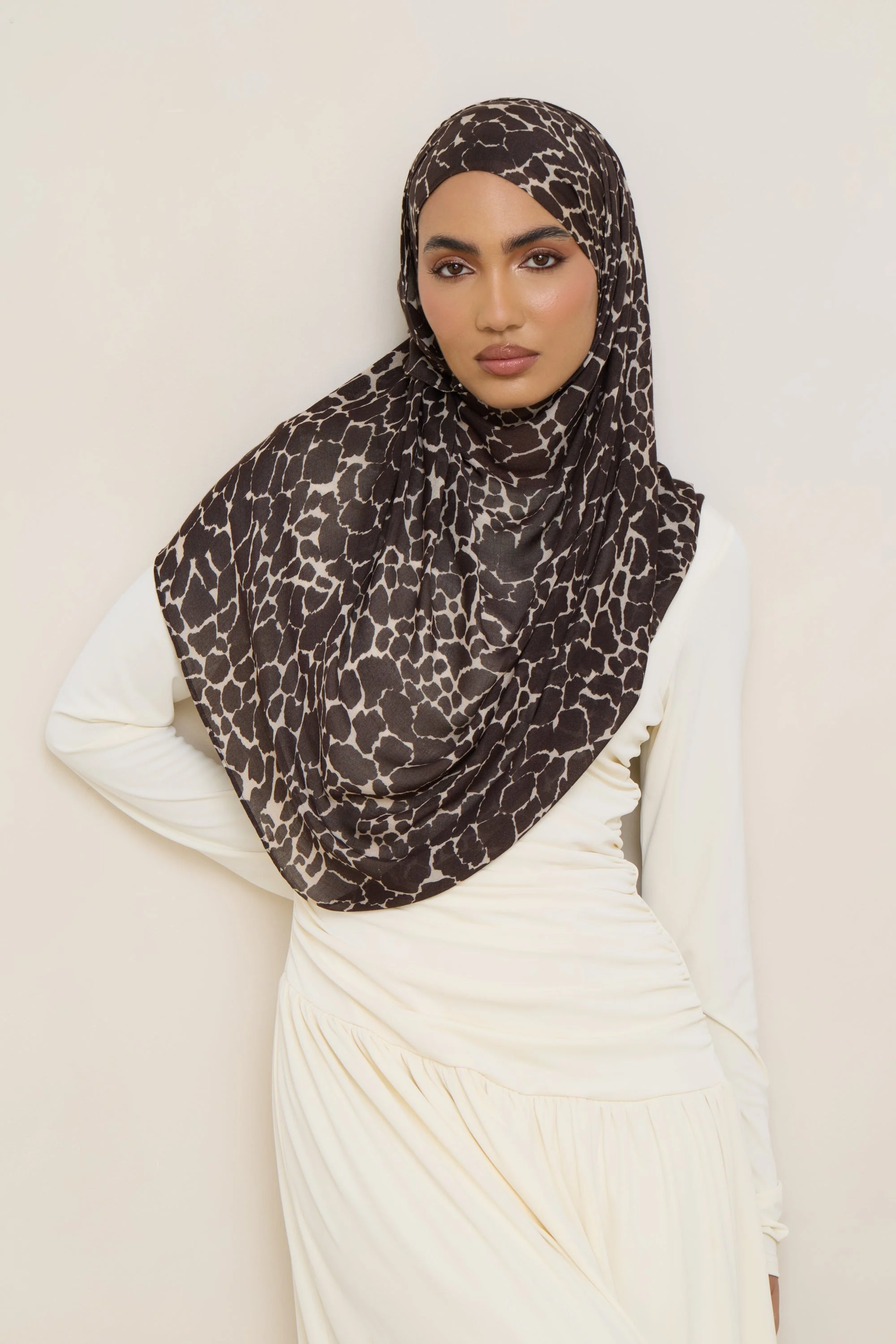Printed Modal Hijab - Nomad - Image 6