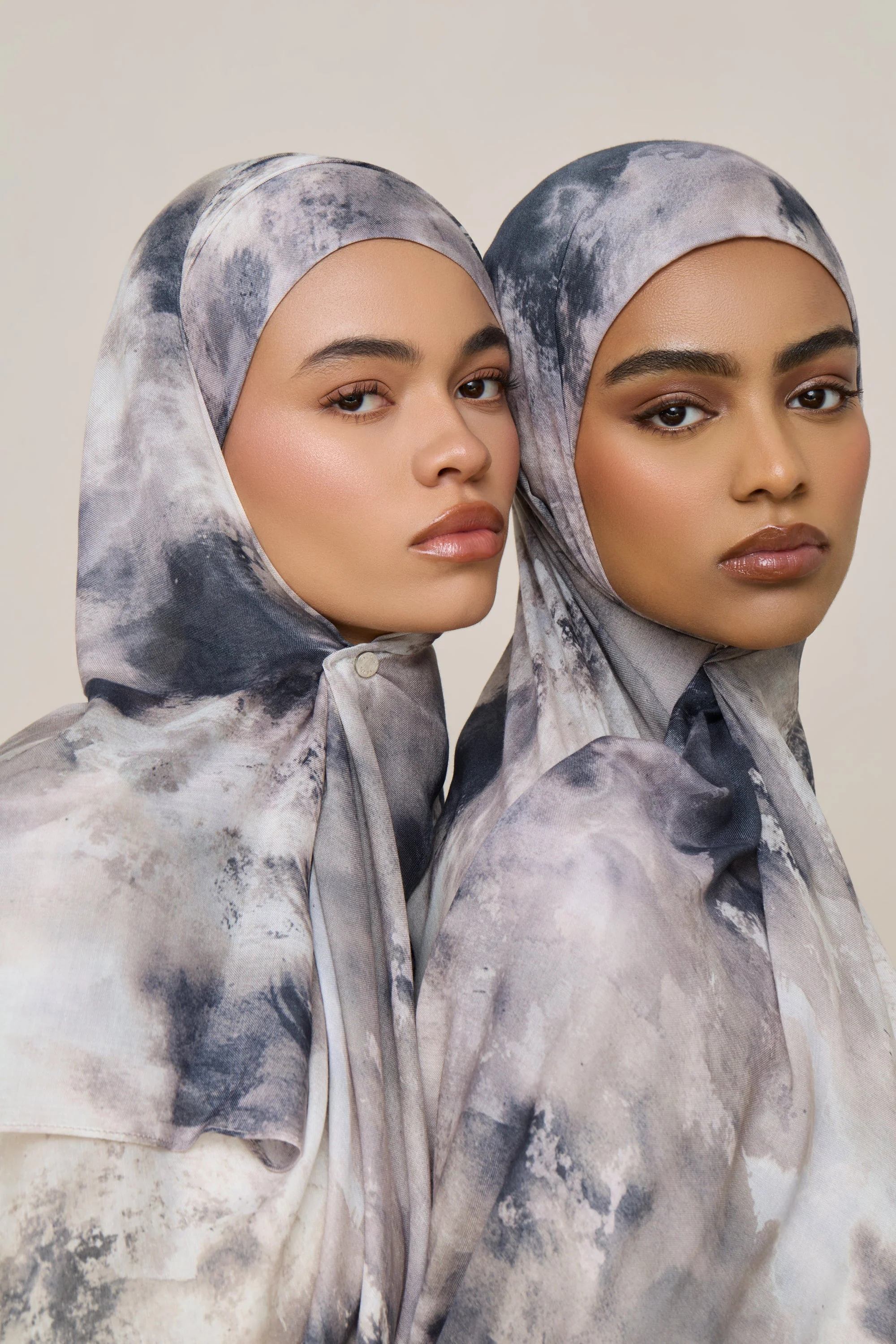 Printed Modal Hijab - Softscape - Image 2