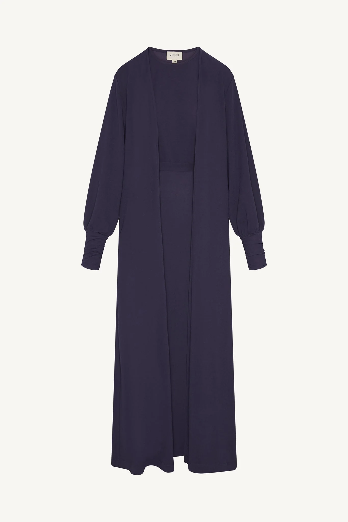 Signature Stretch 3 Piece Abaya & Dress Set - Future Dusk - Image 13