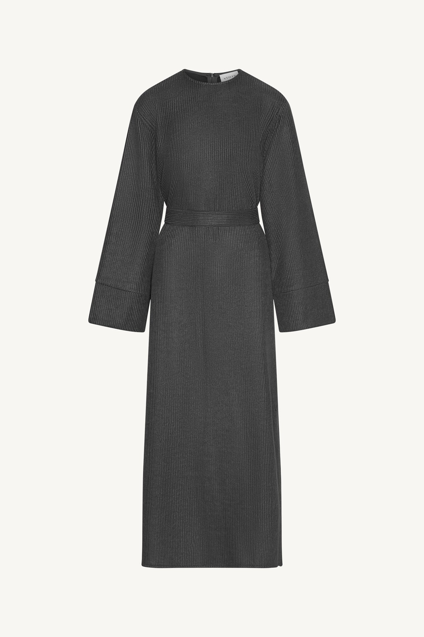 Relaxed Knit Maxi Dress - Iron - Image 5