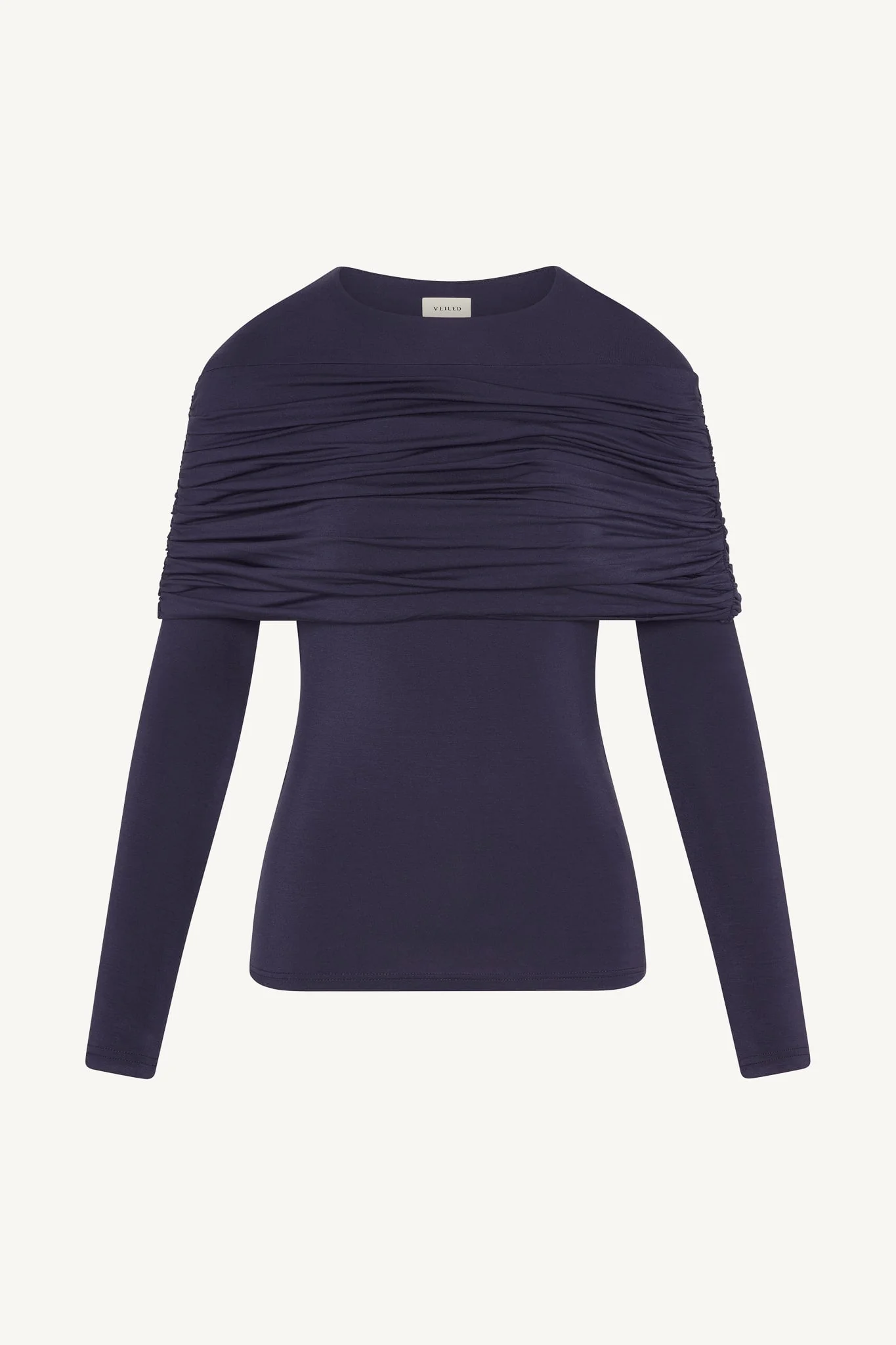 Rouched Shoulder Top - Future Dusk - Image 7