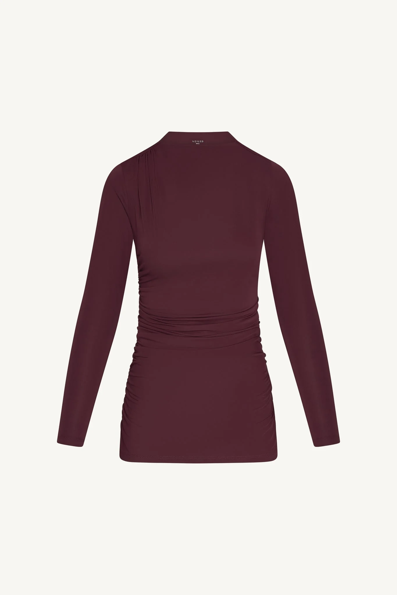 Rouched Top - Fig - Image 7