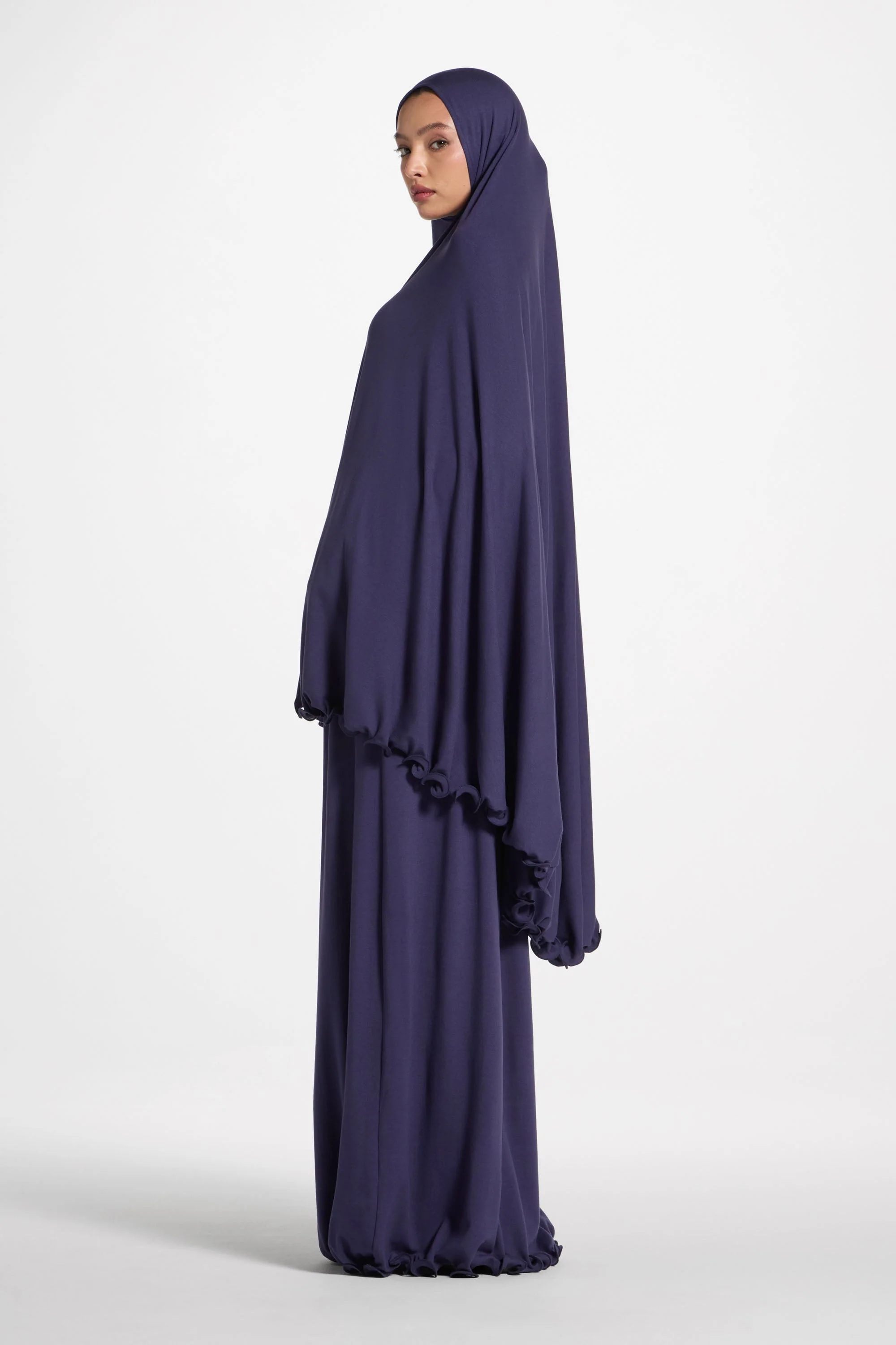 Ruffle Jersey Prayer Set - Future Dusk - Image 4