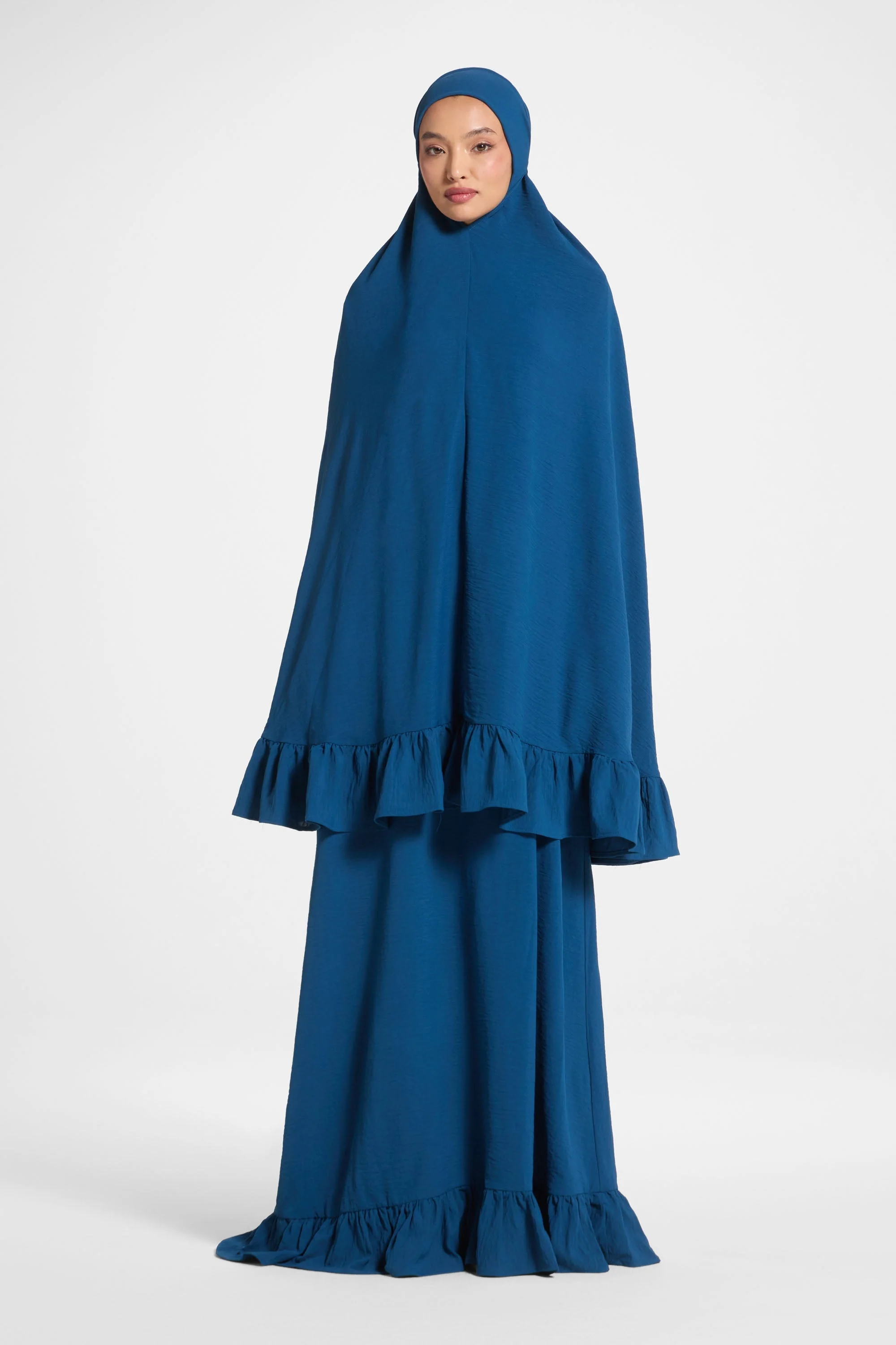 Ruffle Prayer Set - Deep Sea
