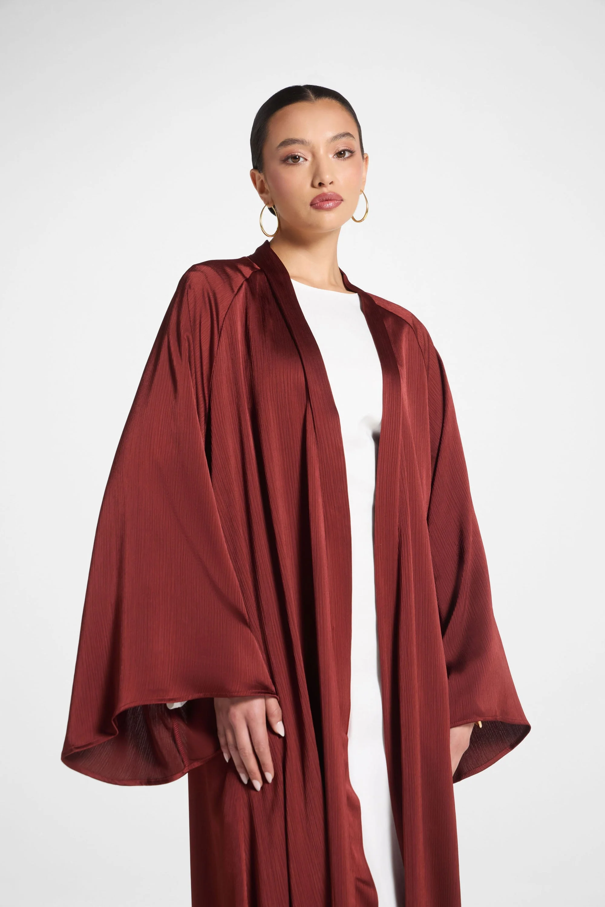 Sabeen Open Abaya - Karaz - Image 6