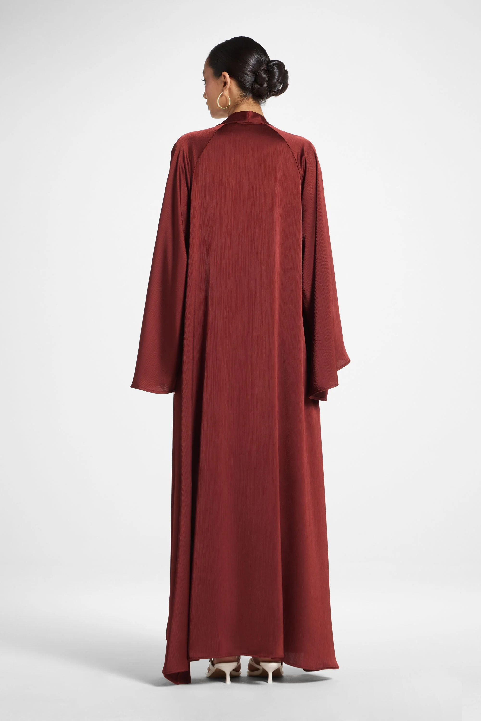 Sabeen Open Abaya - Karaz - Image 7
