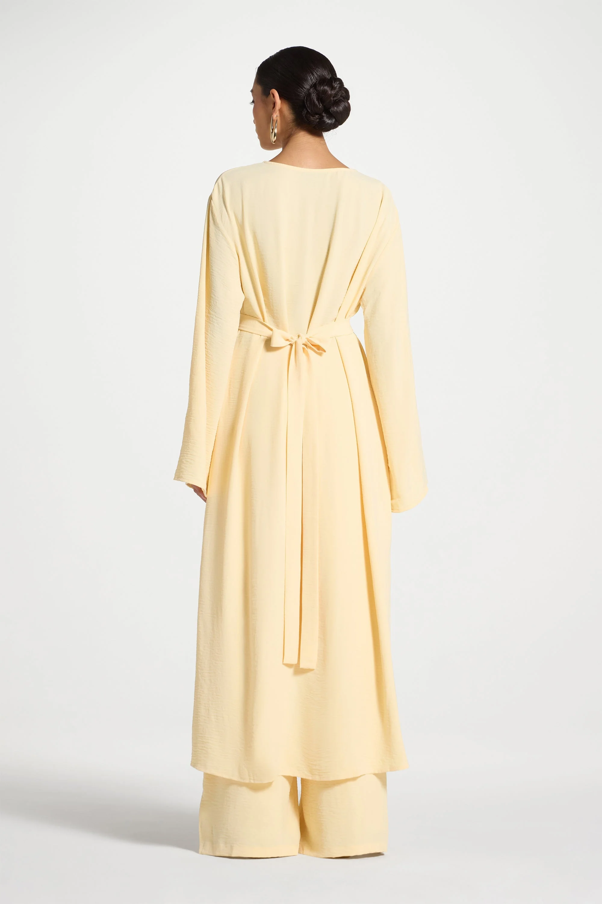 Safina Side Slit Tunic - Butter - Image 4