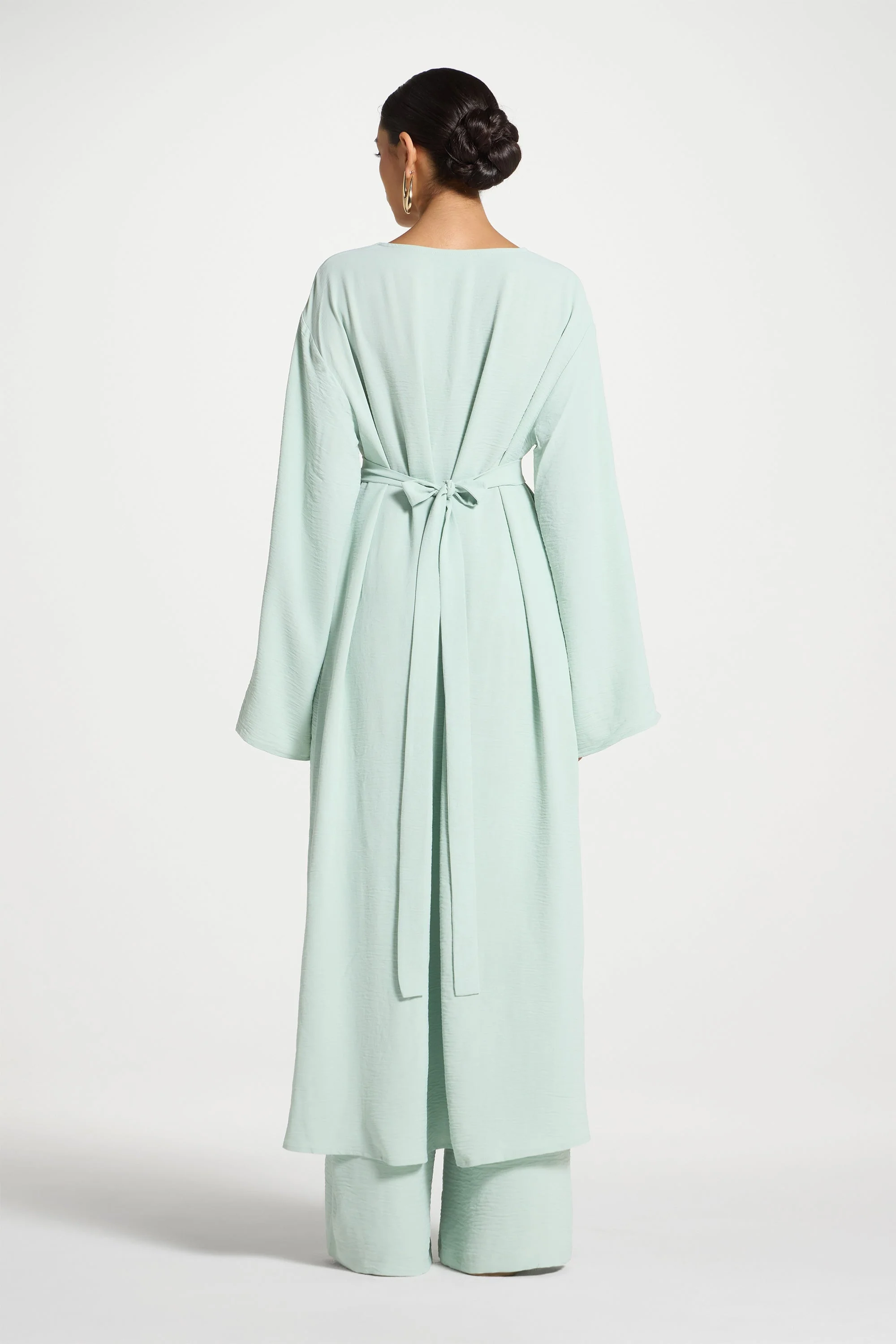 Safina Side Slit Tunic - Mint - Image 4