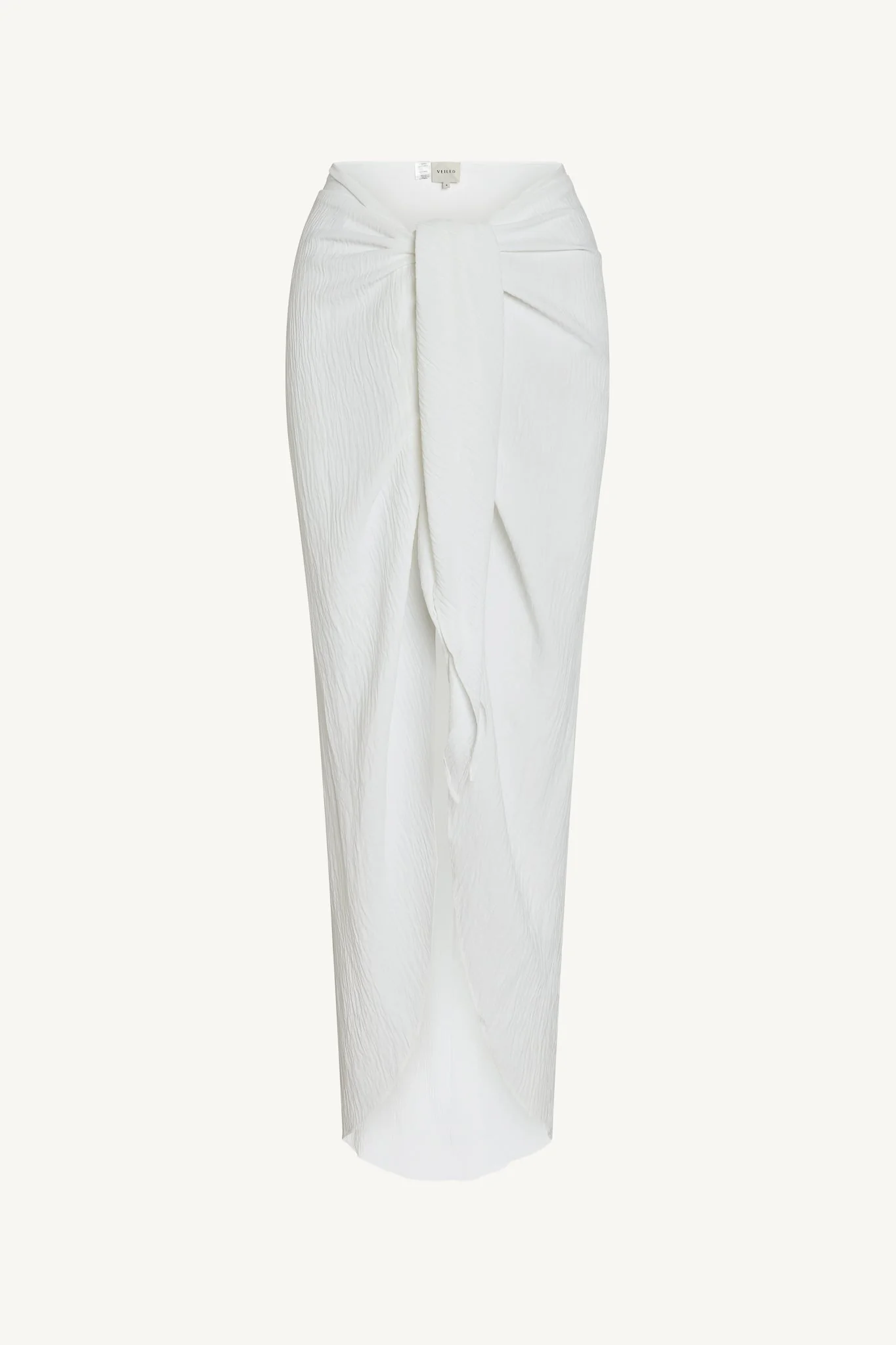 Safina Wrap Sarong & Pants Set - White - Image 6