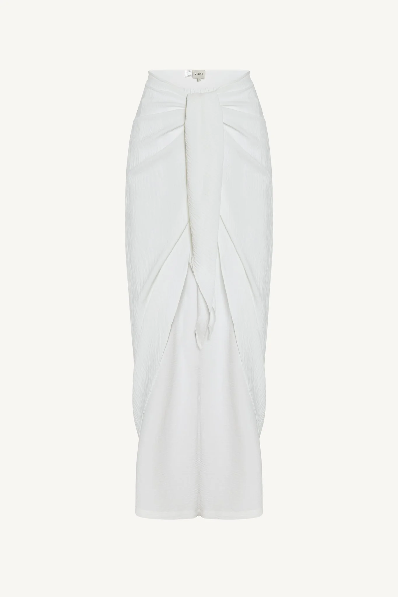 Safina Wrap Sarong & Pants Set - White - Image 7