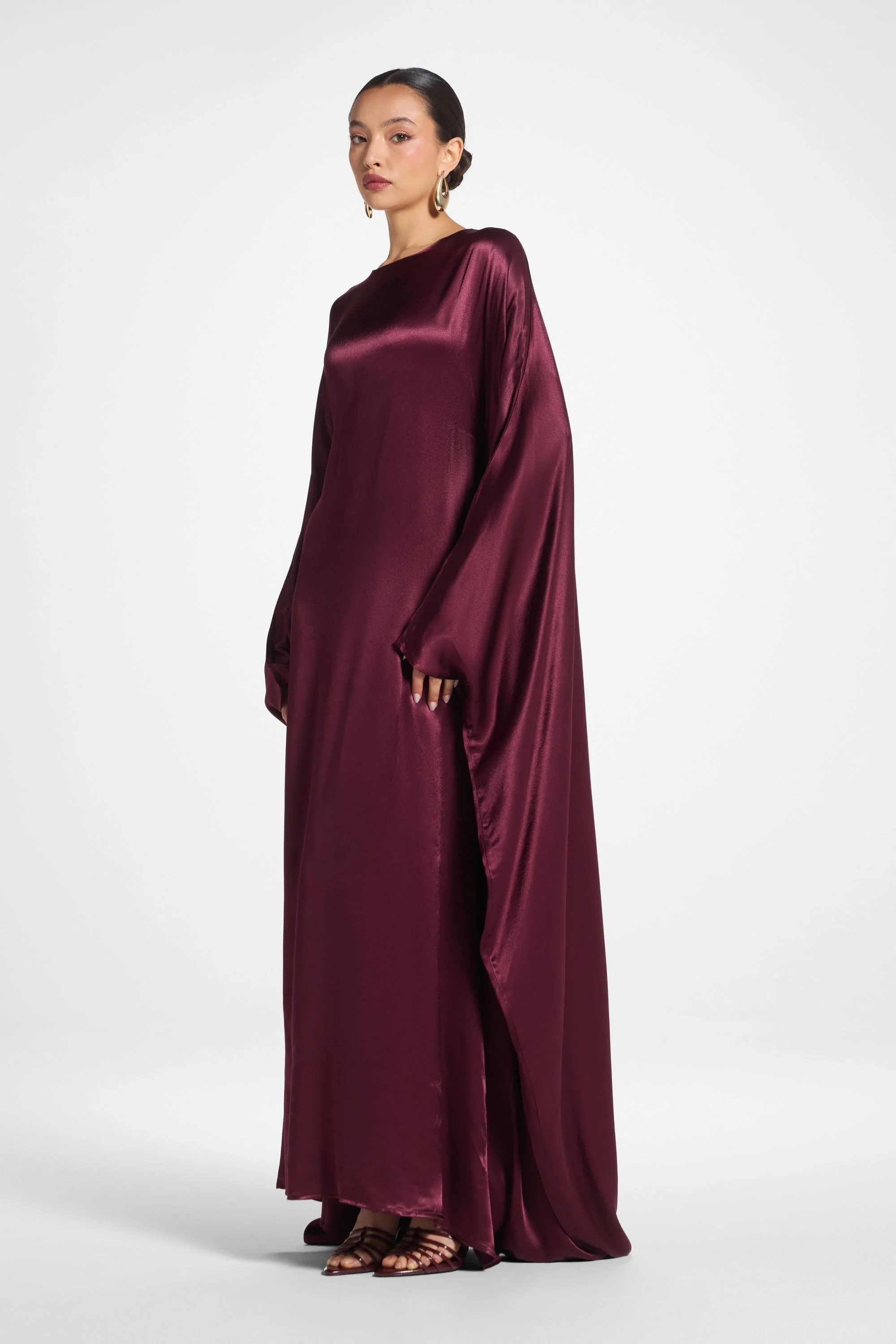 Selene Silk Butterfly Maxi Dress - Karaz - Image 3