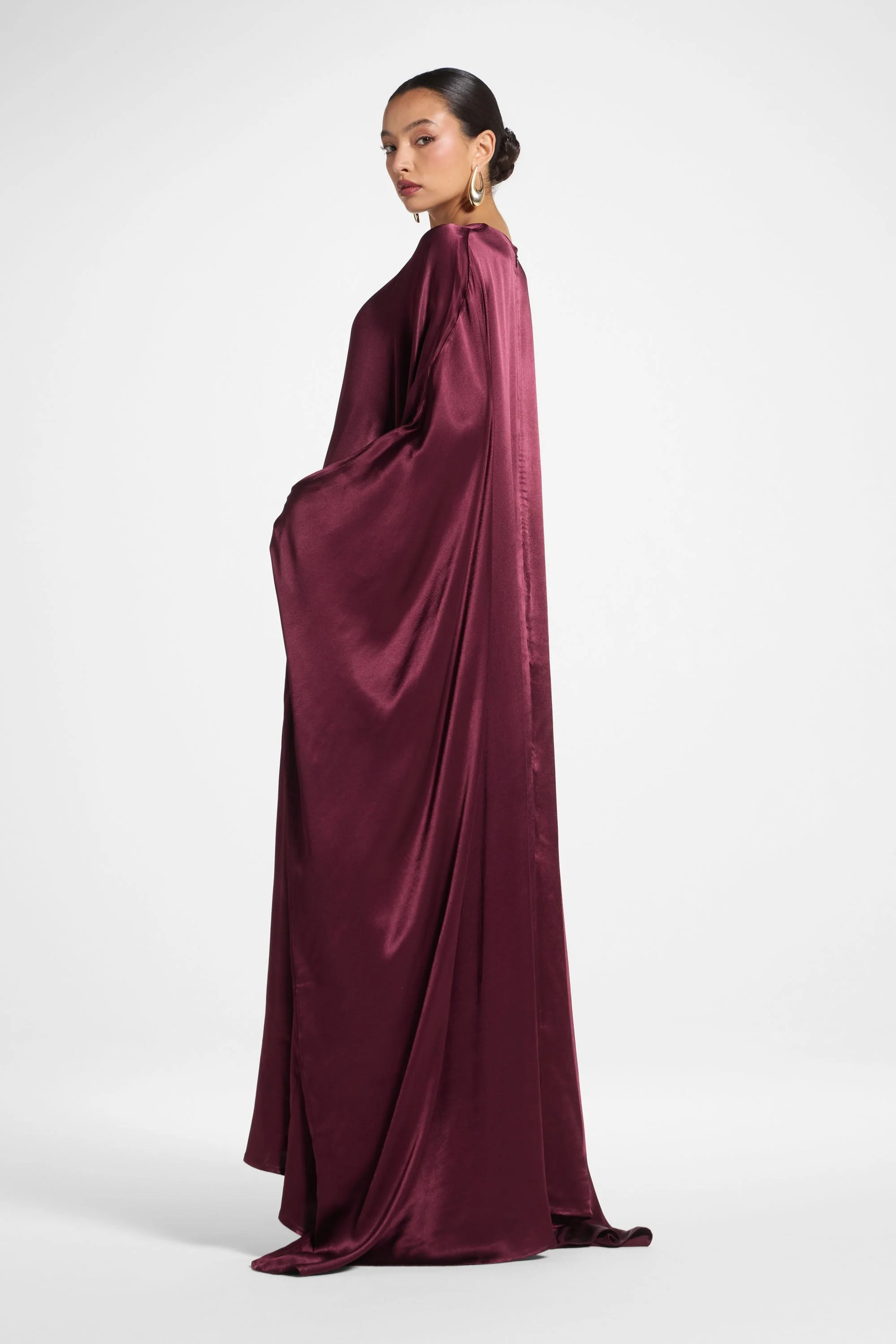 Selene Silk Butterfly Maxi Dress - Karaz - Image 5