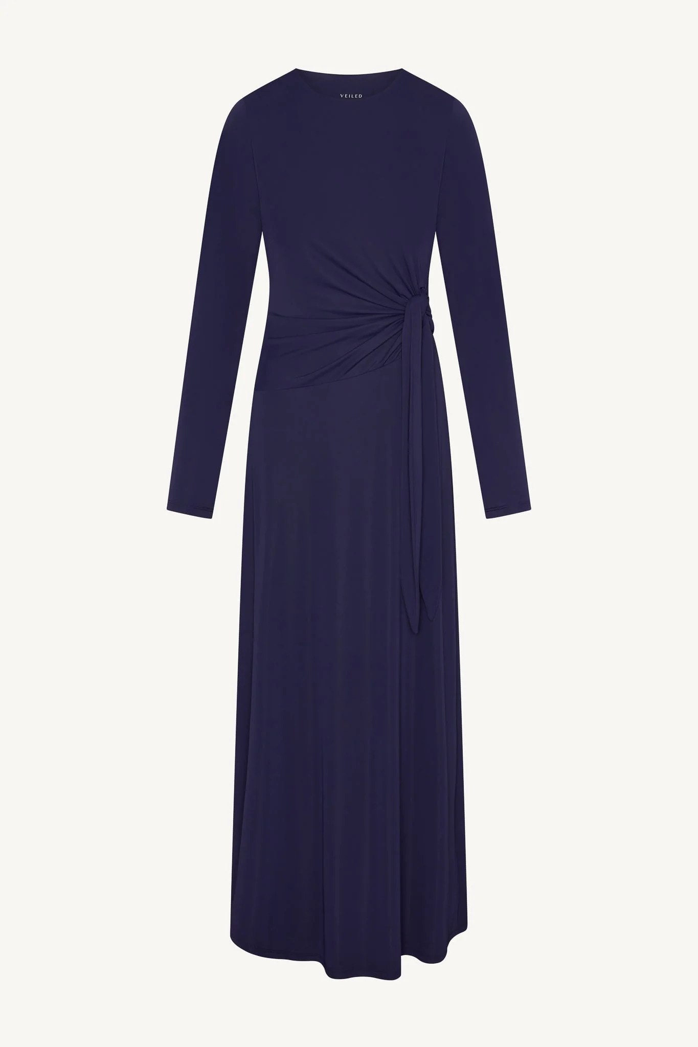 Side Tie Maxi Dress - Future Dusk - Image 8