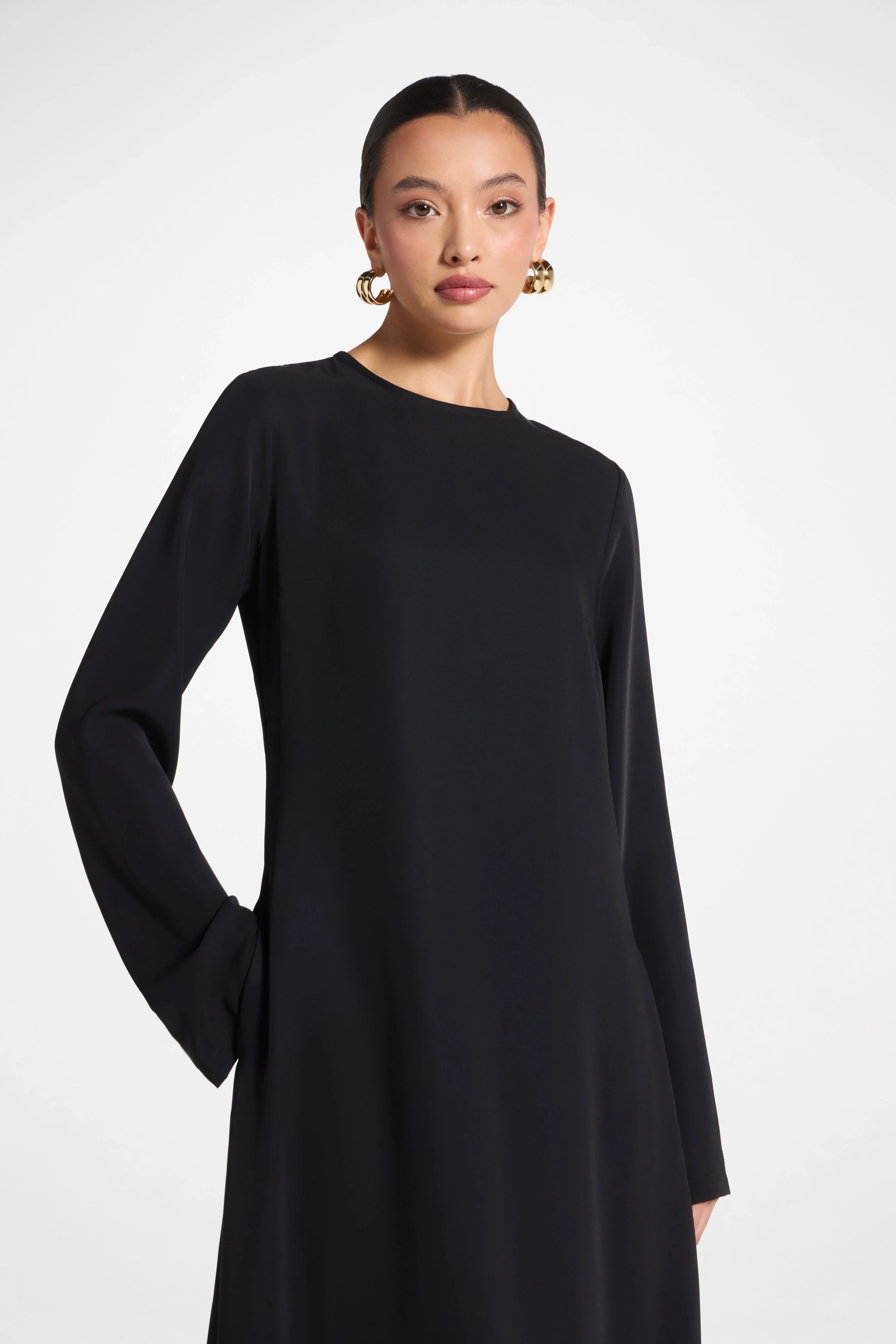 Signature Inner Maxi Dress - Black - Image 2