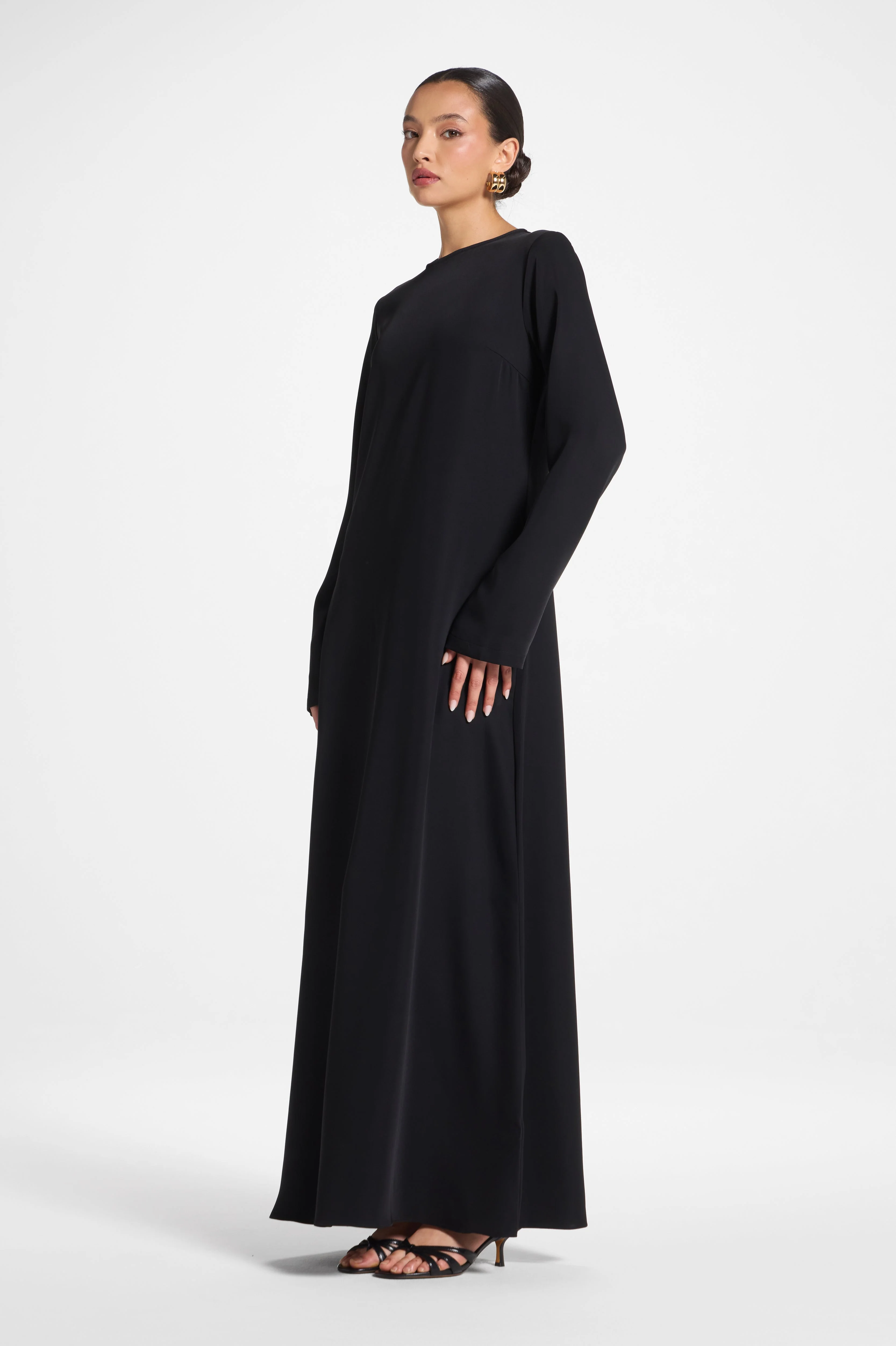 Signature Inner Maxi Dress - Black - Image 4