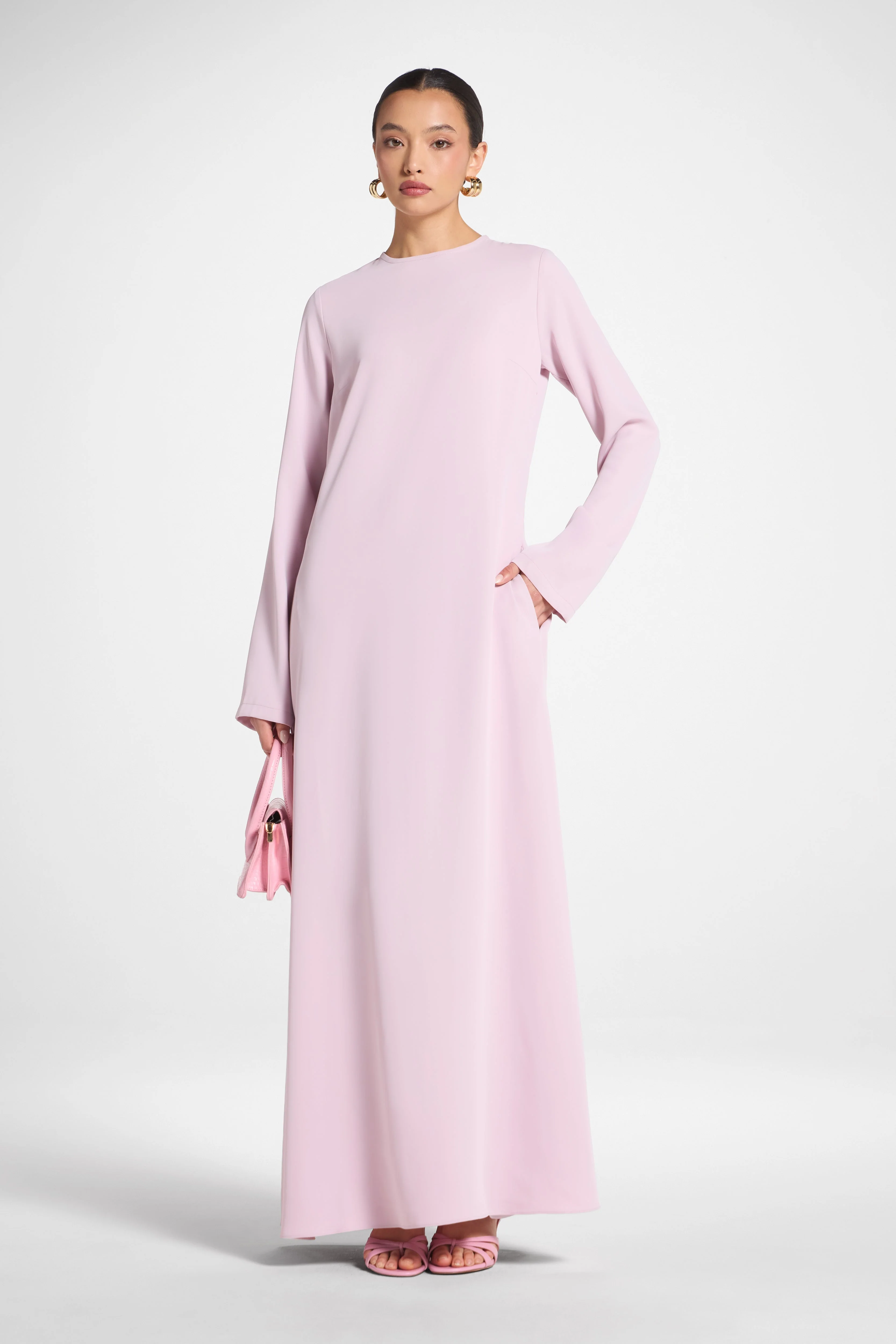 Signature Inner Maxi Dress - Dusty Mauve