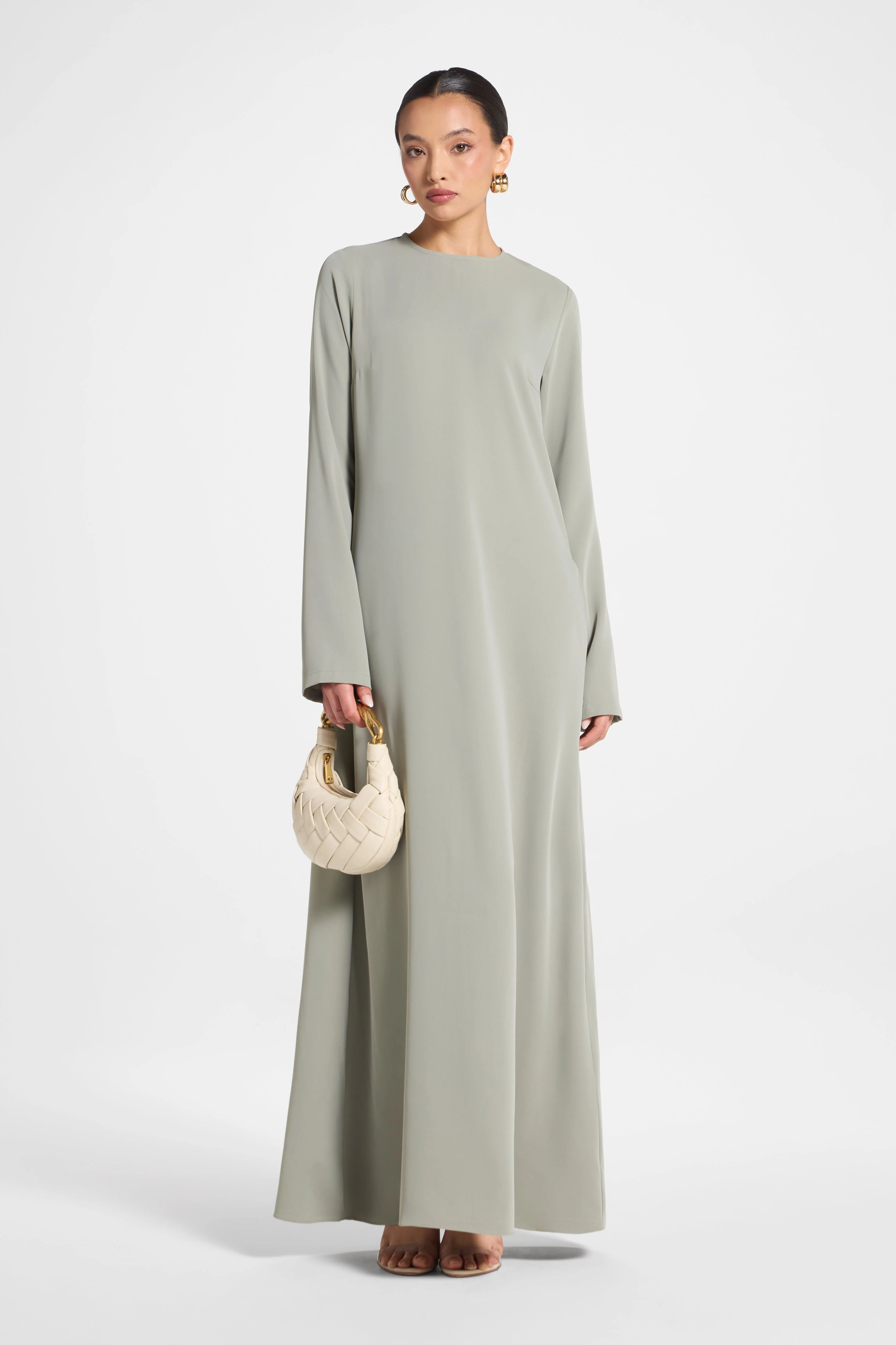 Signature Inner Maxi Dress - Dusty Olive