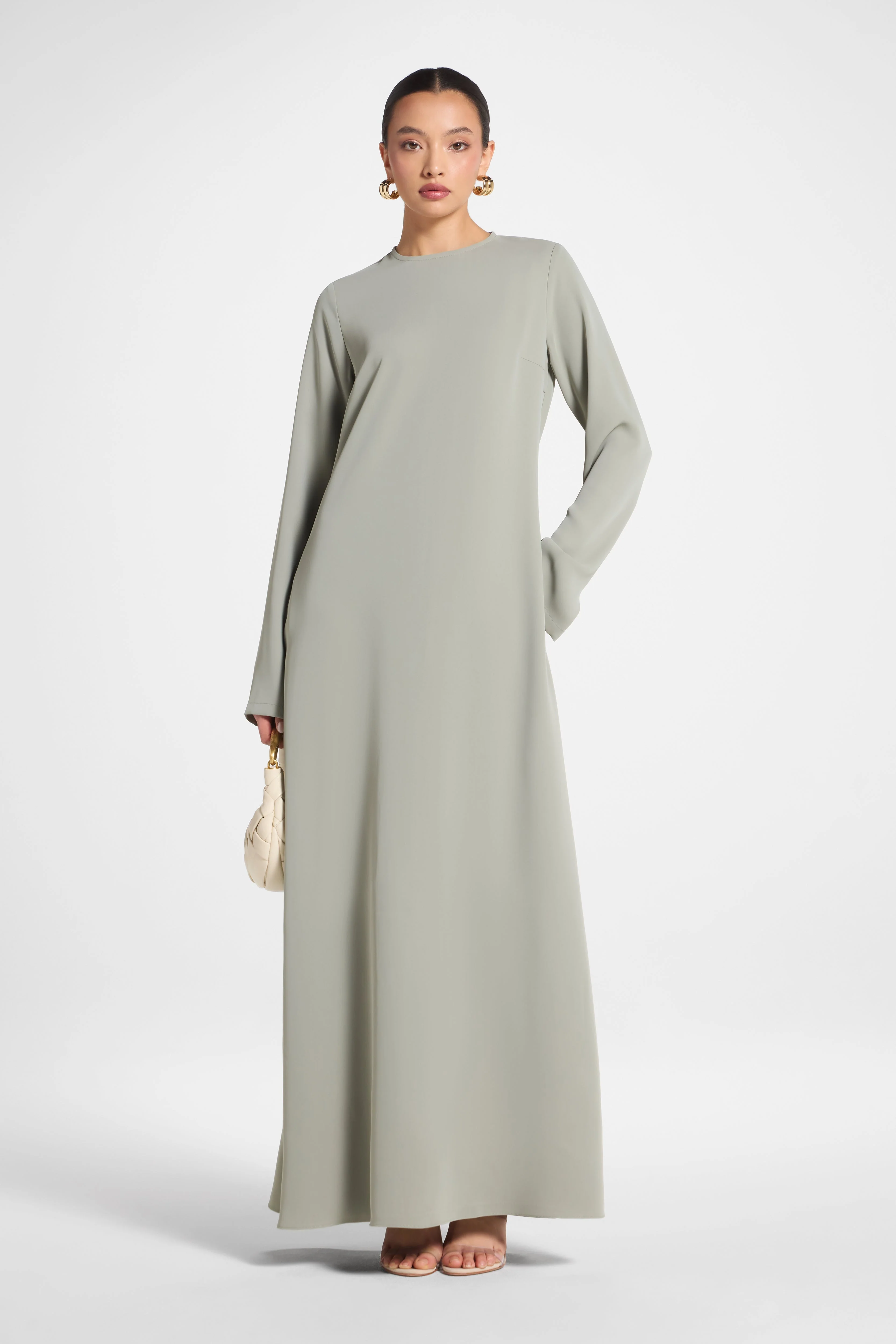 Signature Inner Maxi Dress - Dusty Olive - Image 2