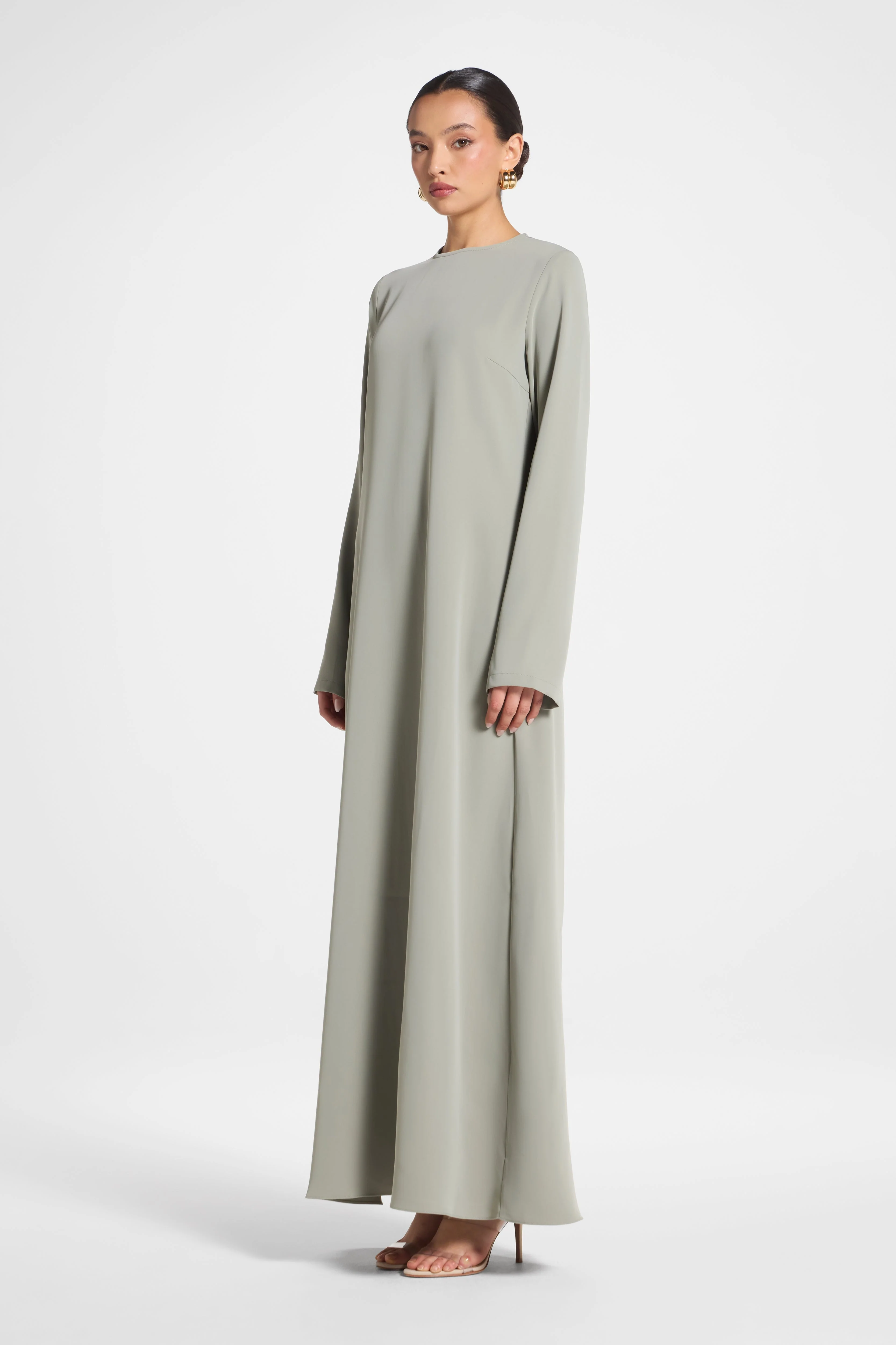 Signature Inner Maxi Dress - Dusty Olive - Image 4