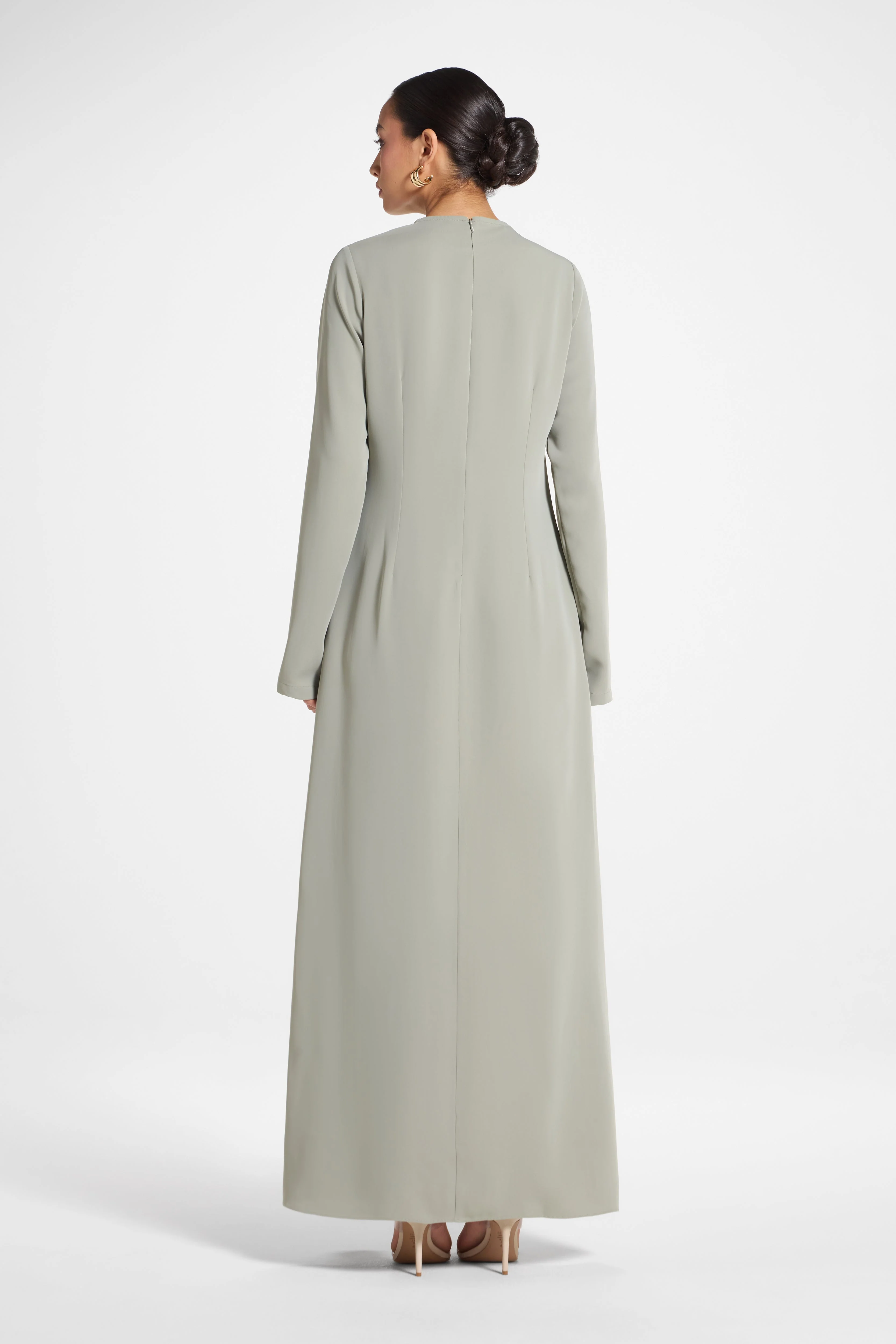 Signature Inner Maxi Dress - Dusty Olive - Image 5