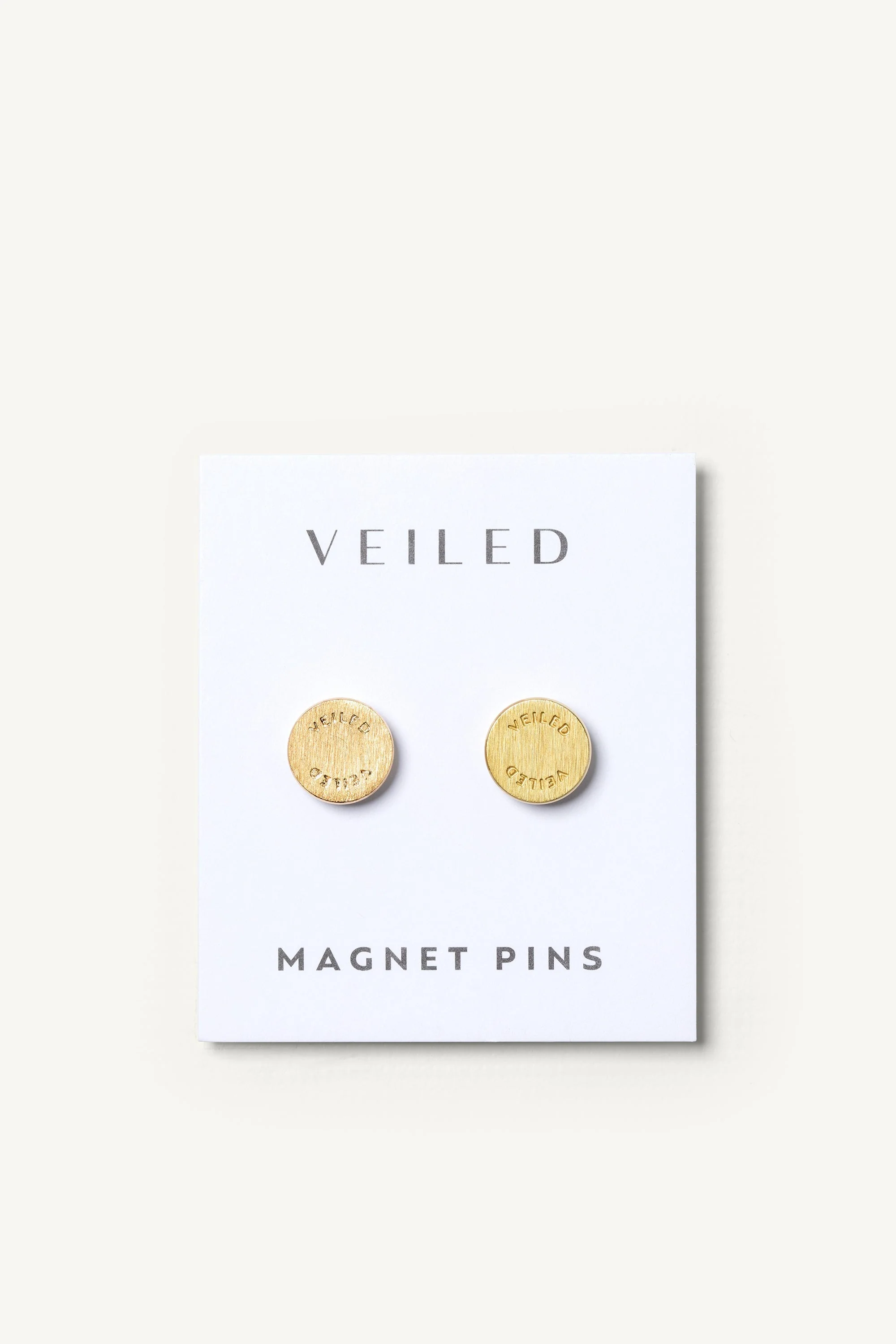 Signature Magnet Pins - Gold