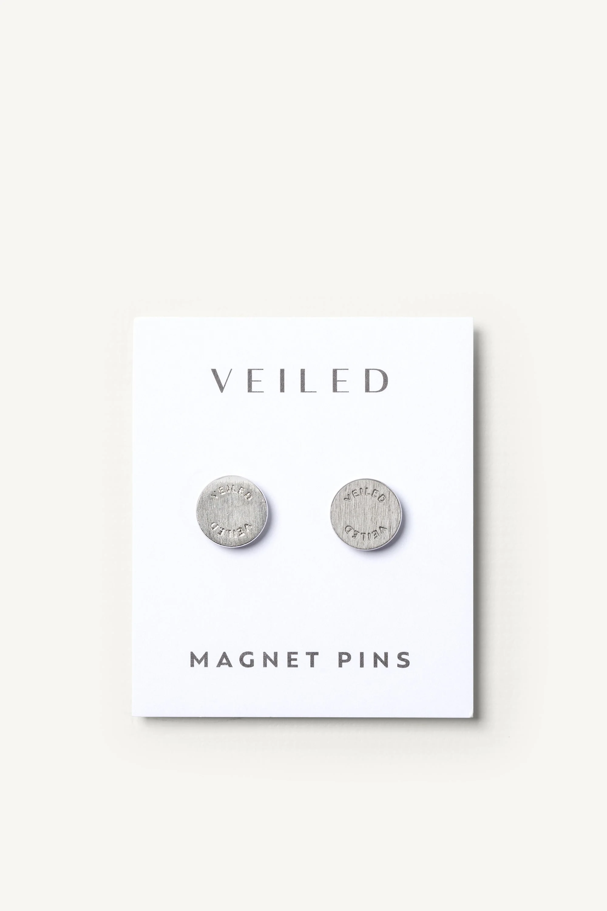 Signature Magnet Pins - Silver