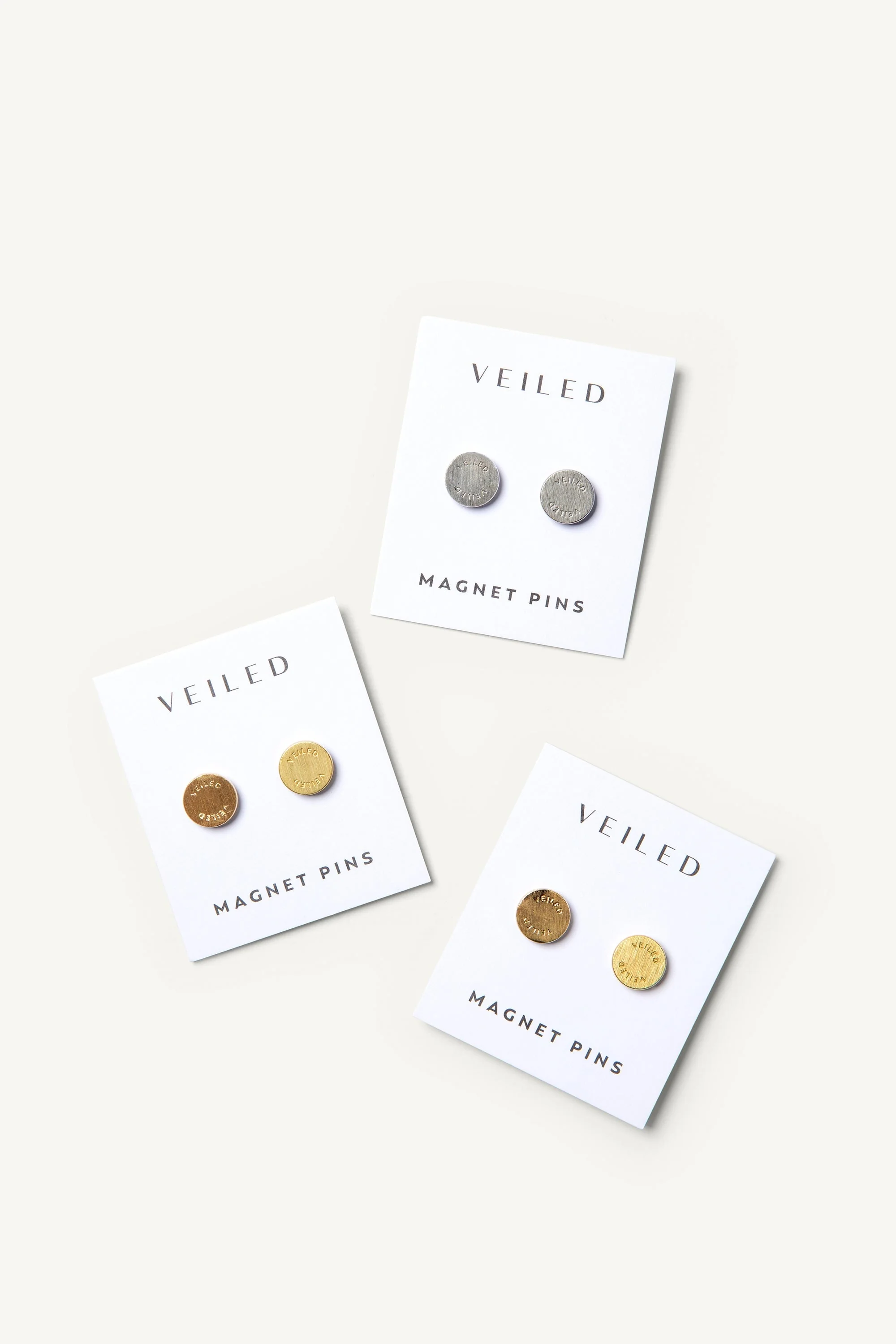 Signature Magnet Pins - Silver - Image 3