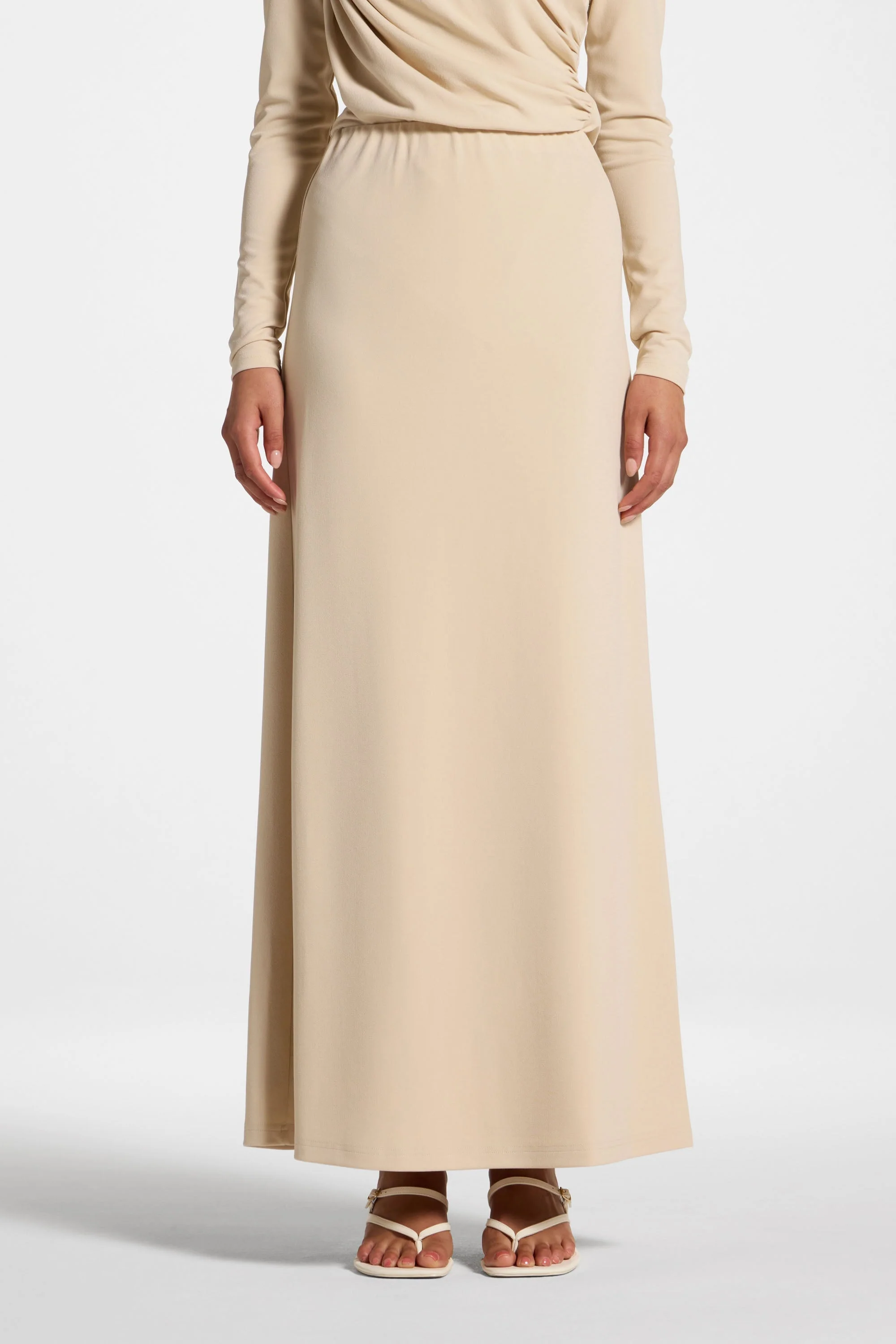Signature Stretch Skirt - Cloud
