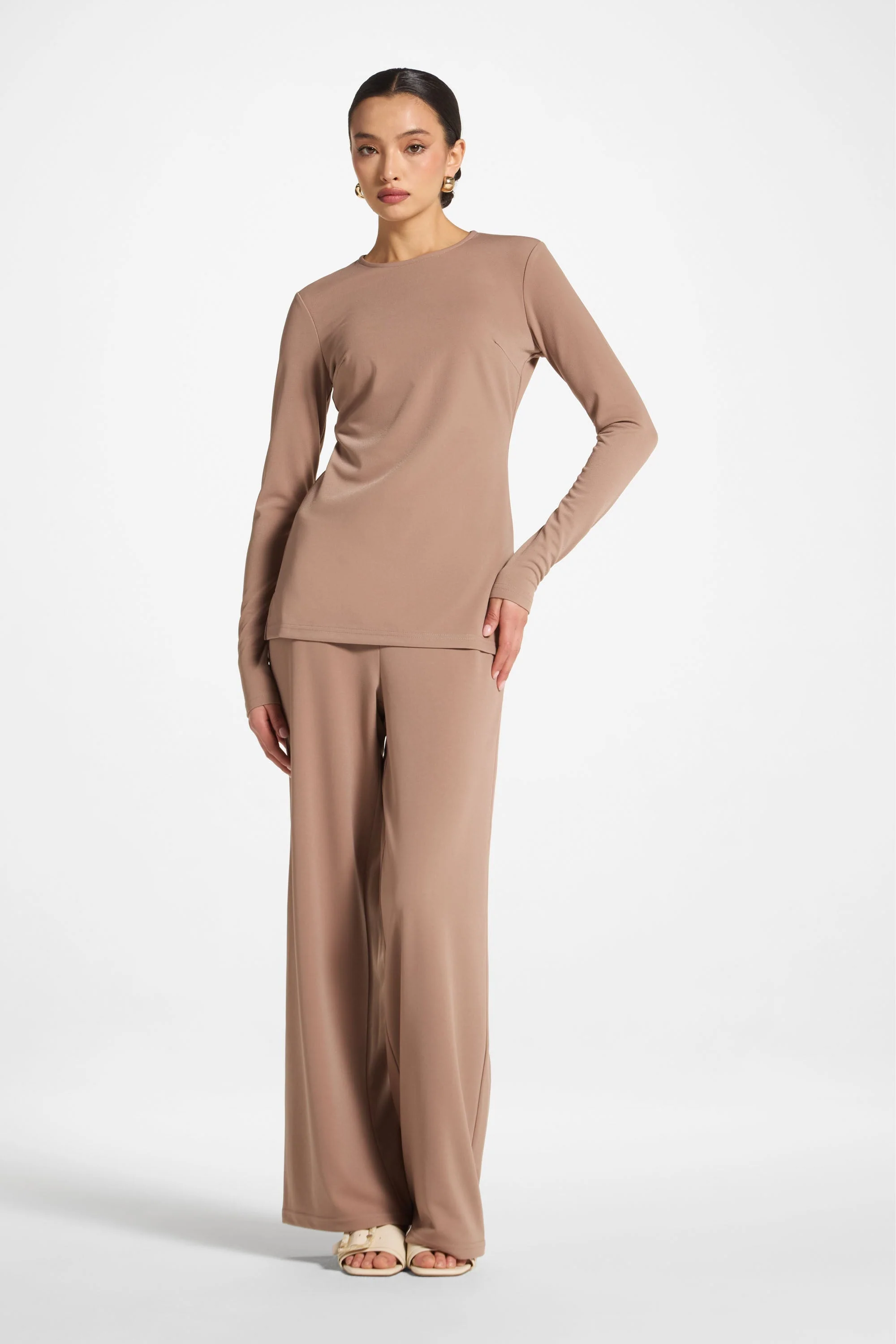 Signature Stretch Top - Desert Mauve - Image 3