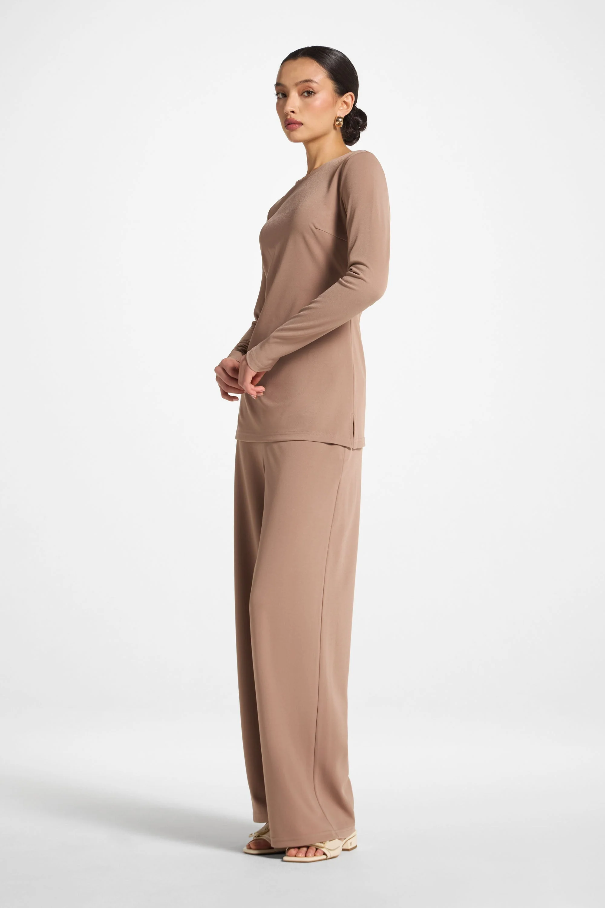 Signature Stretch Top - Desert Mauve - Image 4