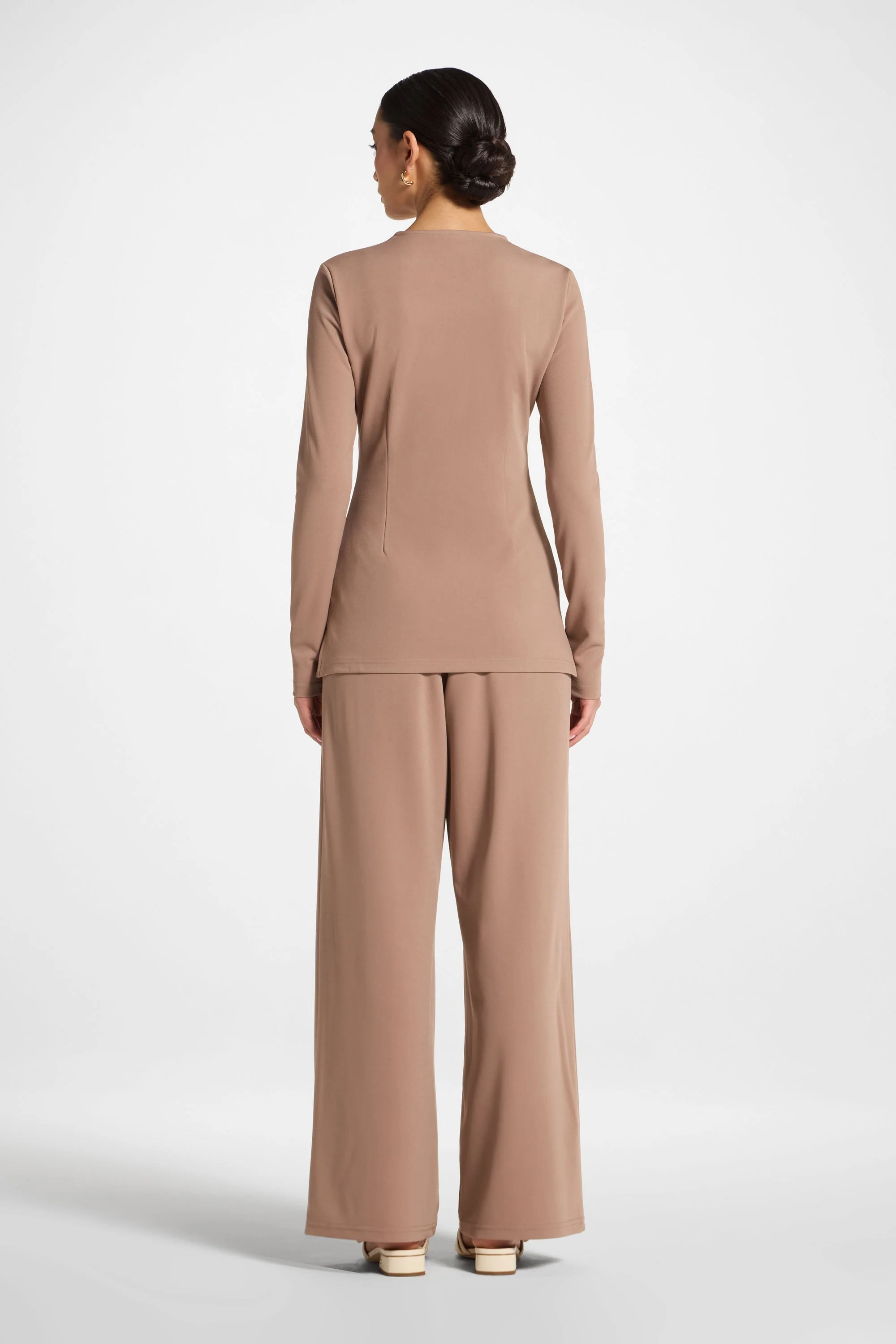 Signature Stretch Top - Desert Mauve - Image 5