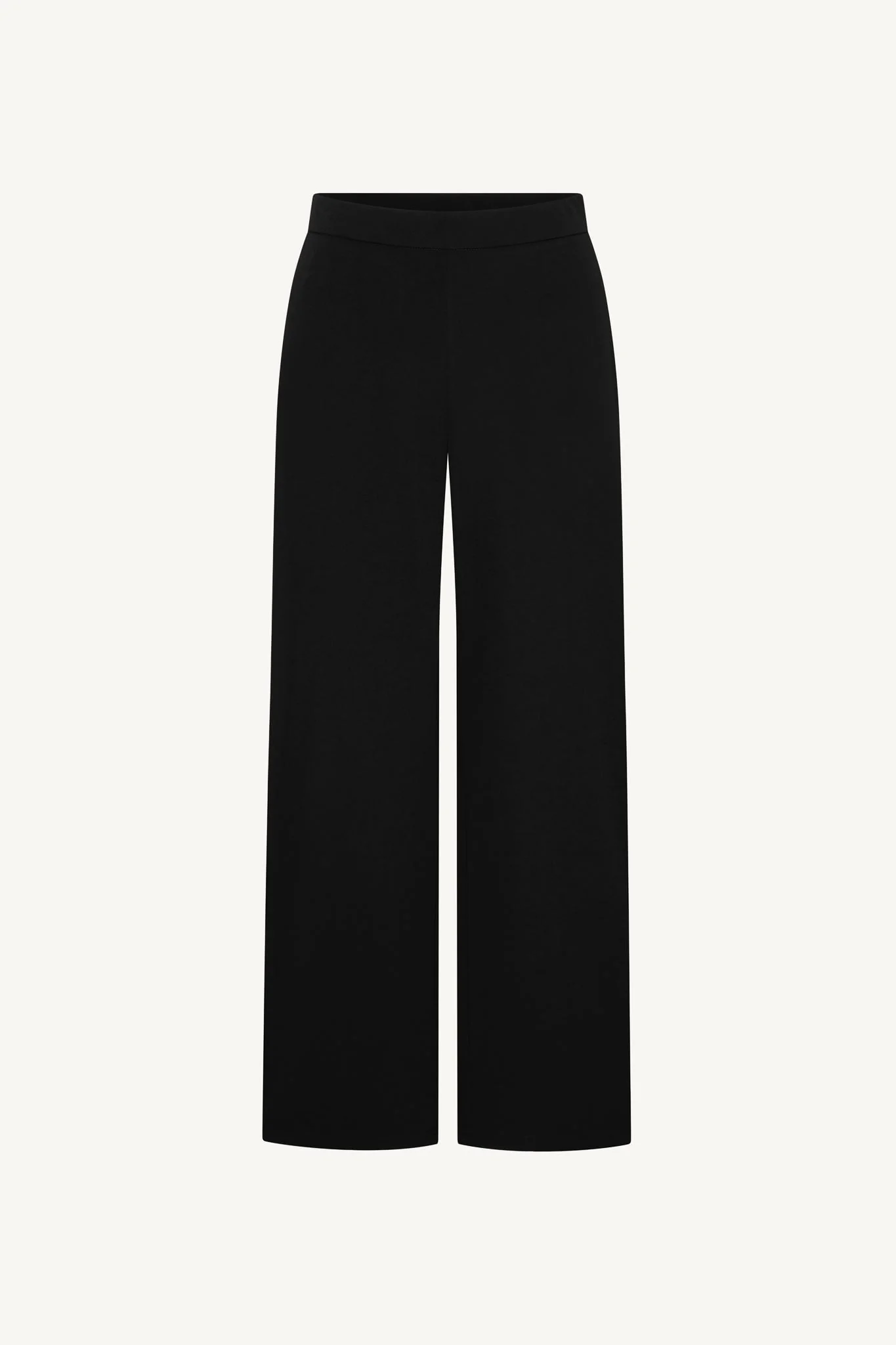 Signature Stretch Wide Leg Pants - Black - Image 5