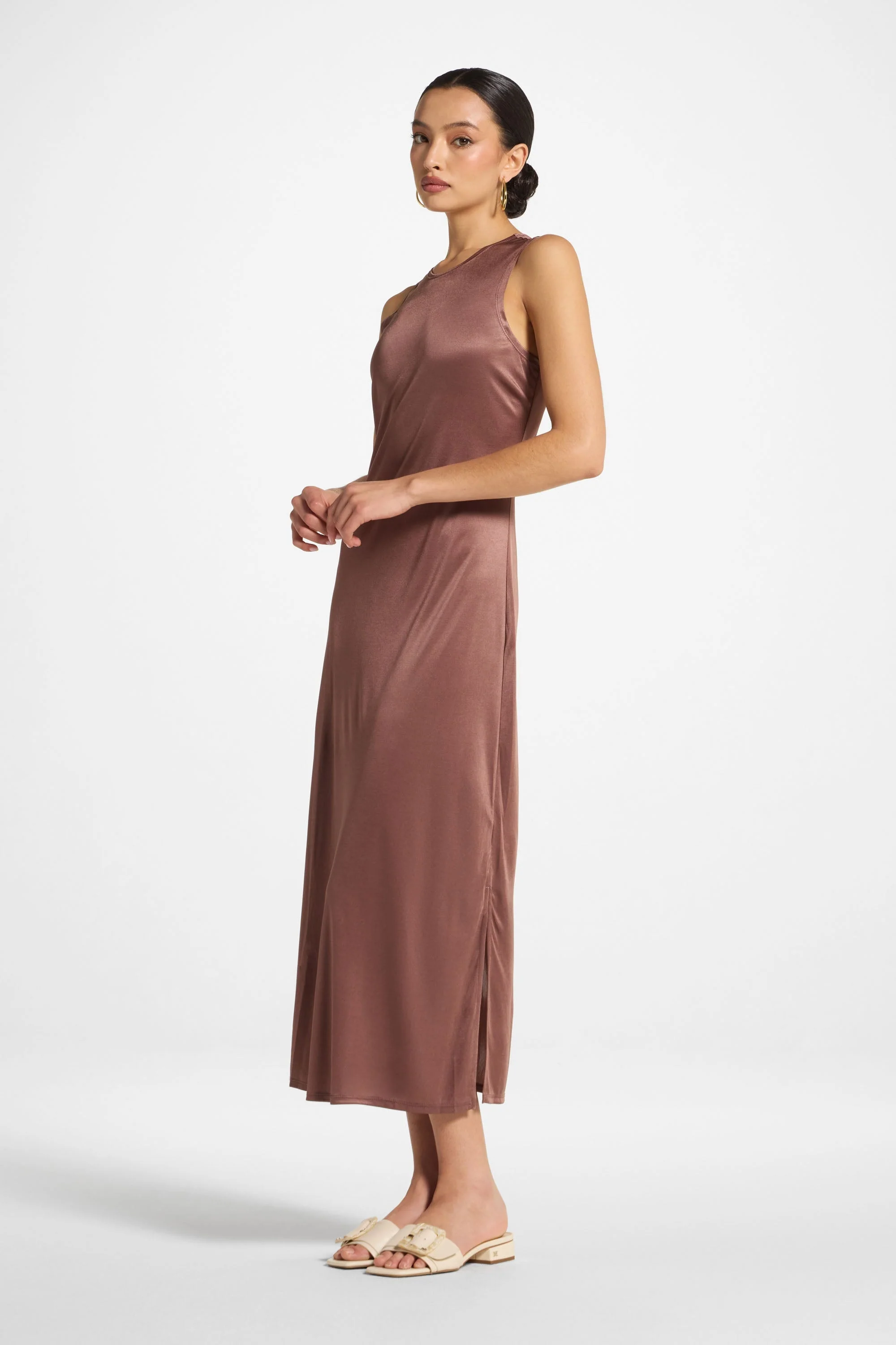 Slip Dress - Nougat - Image 2