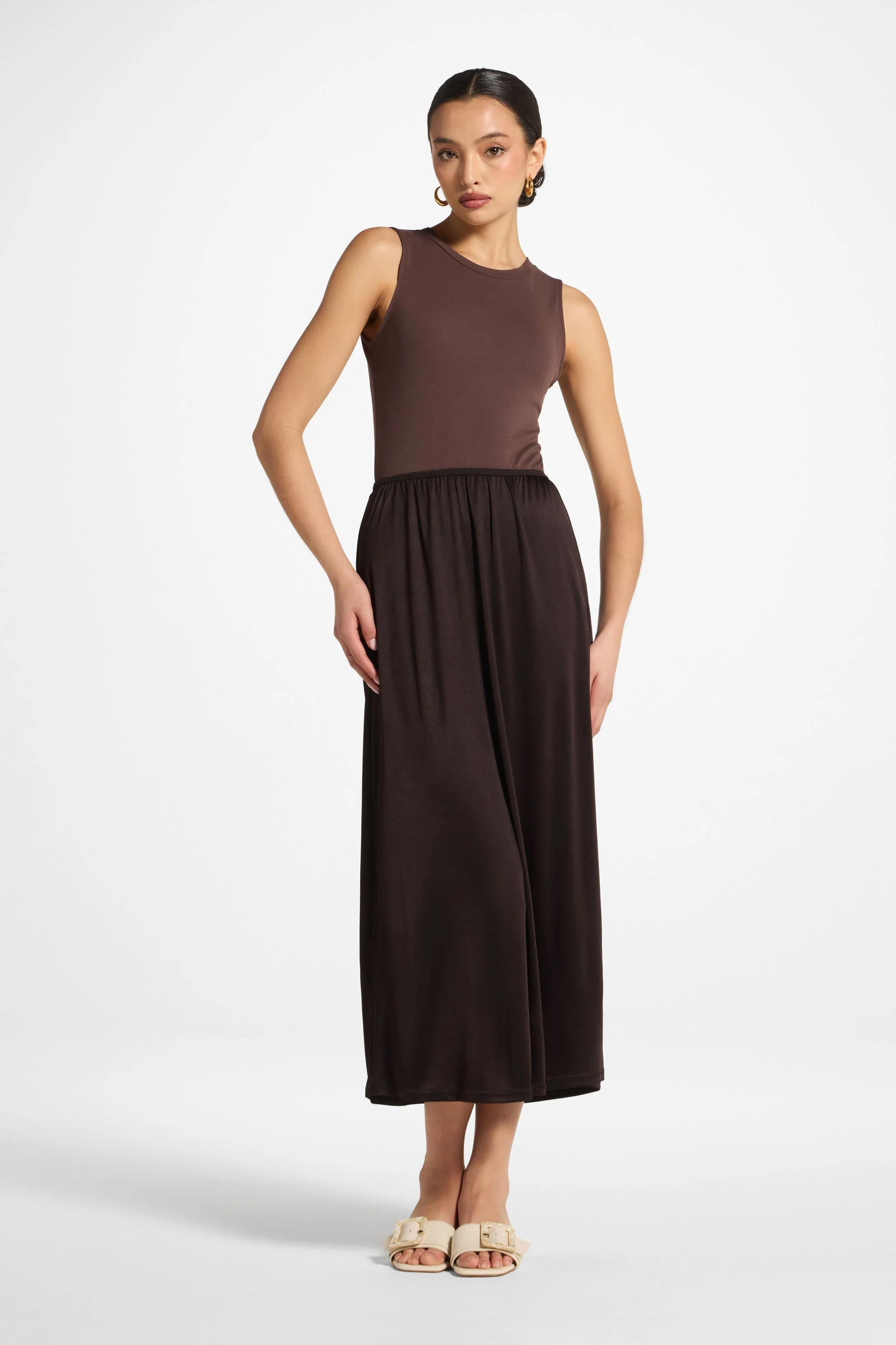 Slip Skirt - Chocolate - Image 2