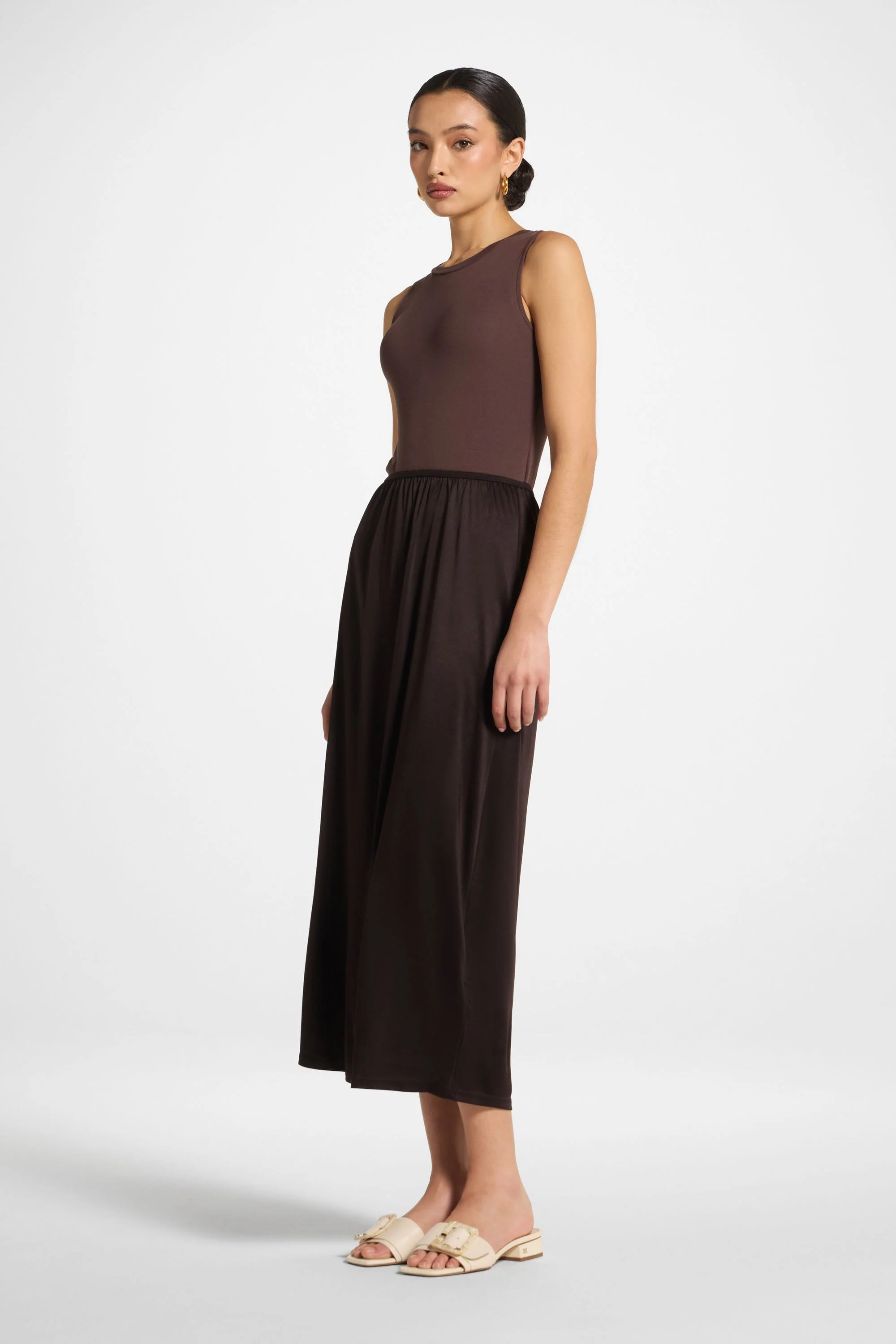 Slip Skirt - Chocolate - Image 3