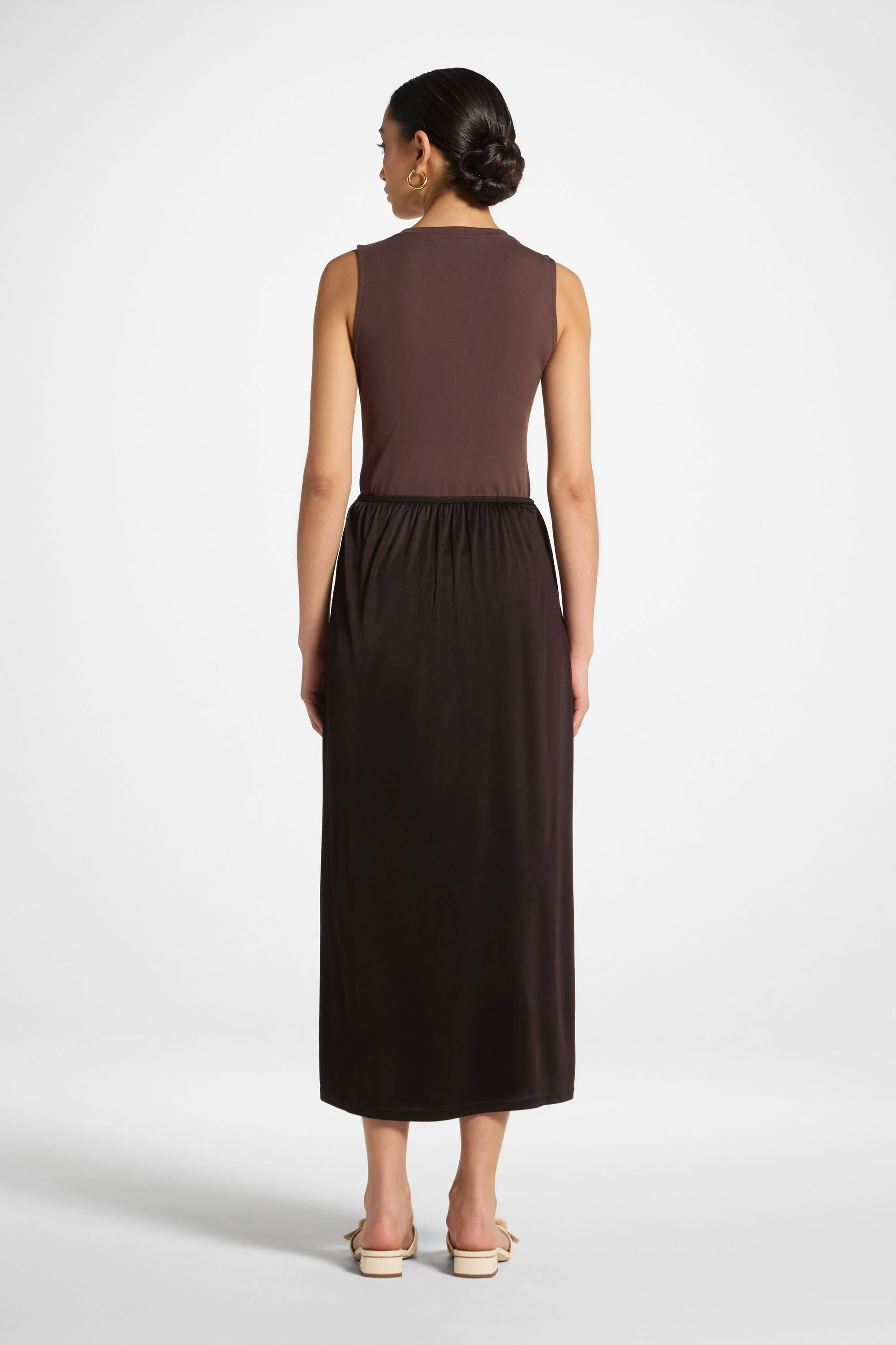 Slip Skirt - Chocolate - Image 4