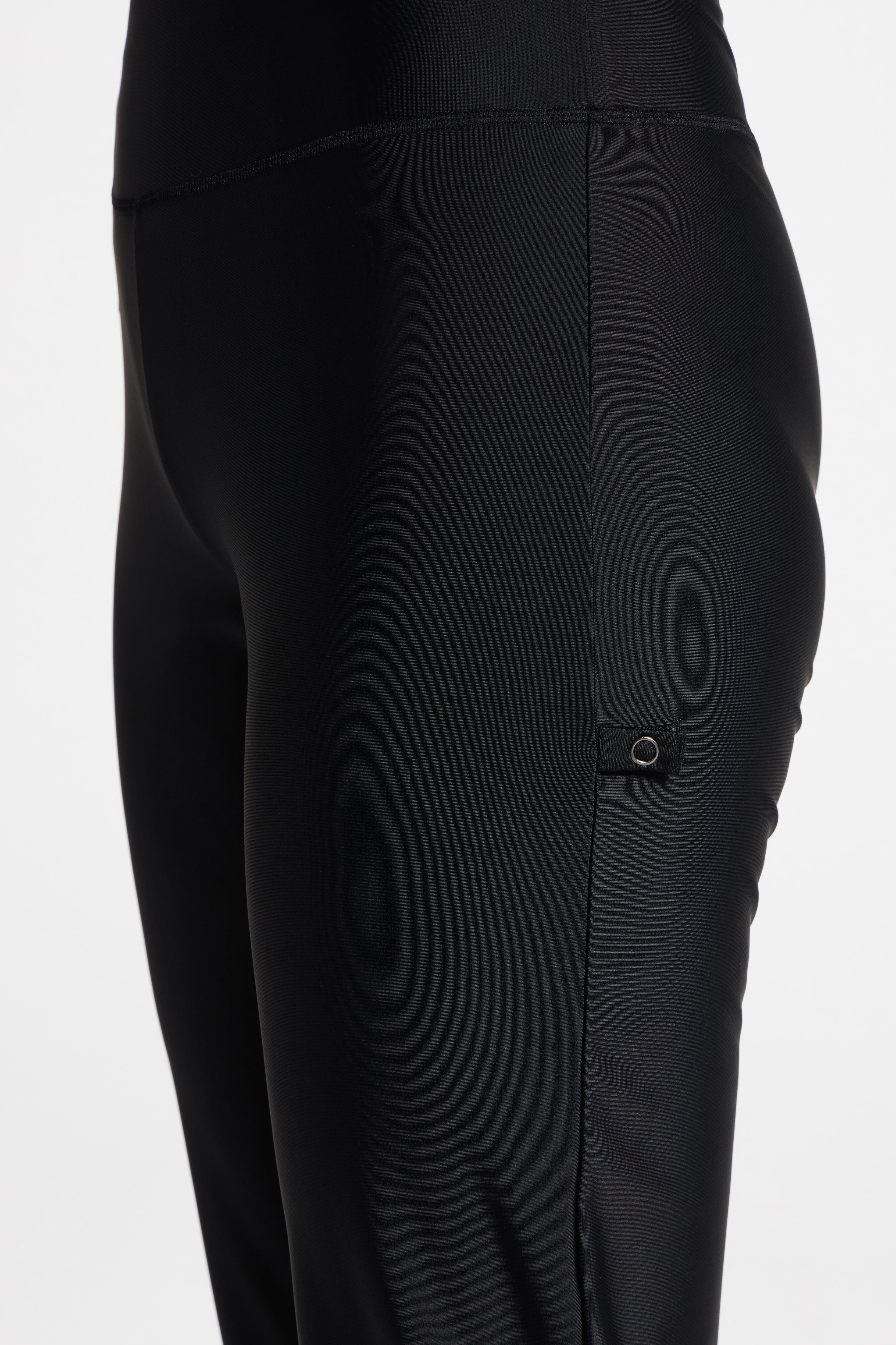 Straight Leg Swim Pants - Black - Image 9