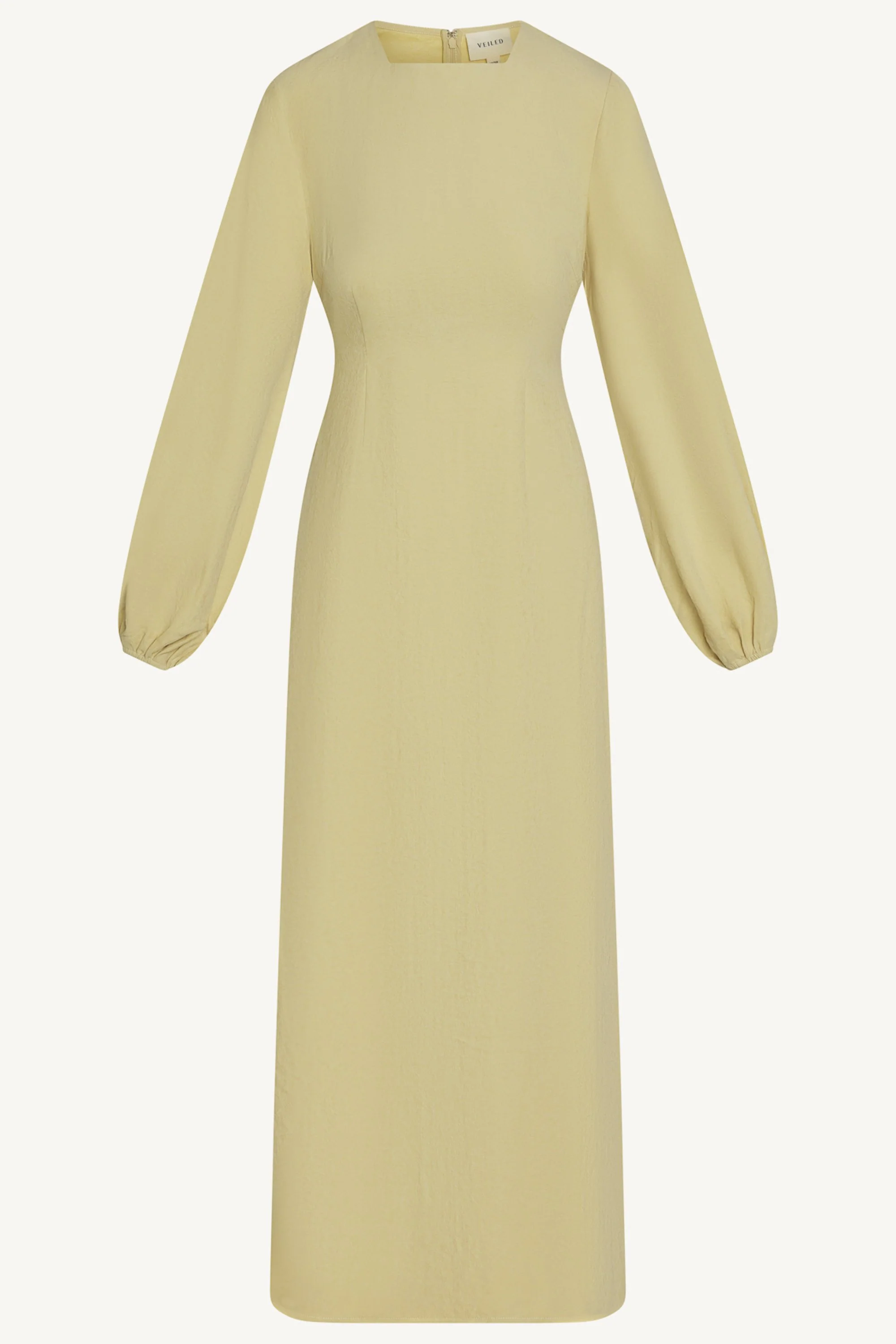 Suede Maxi Dress - Wheat